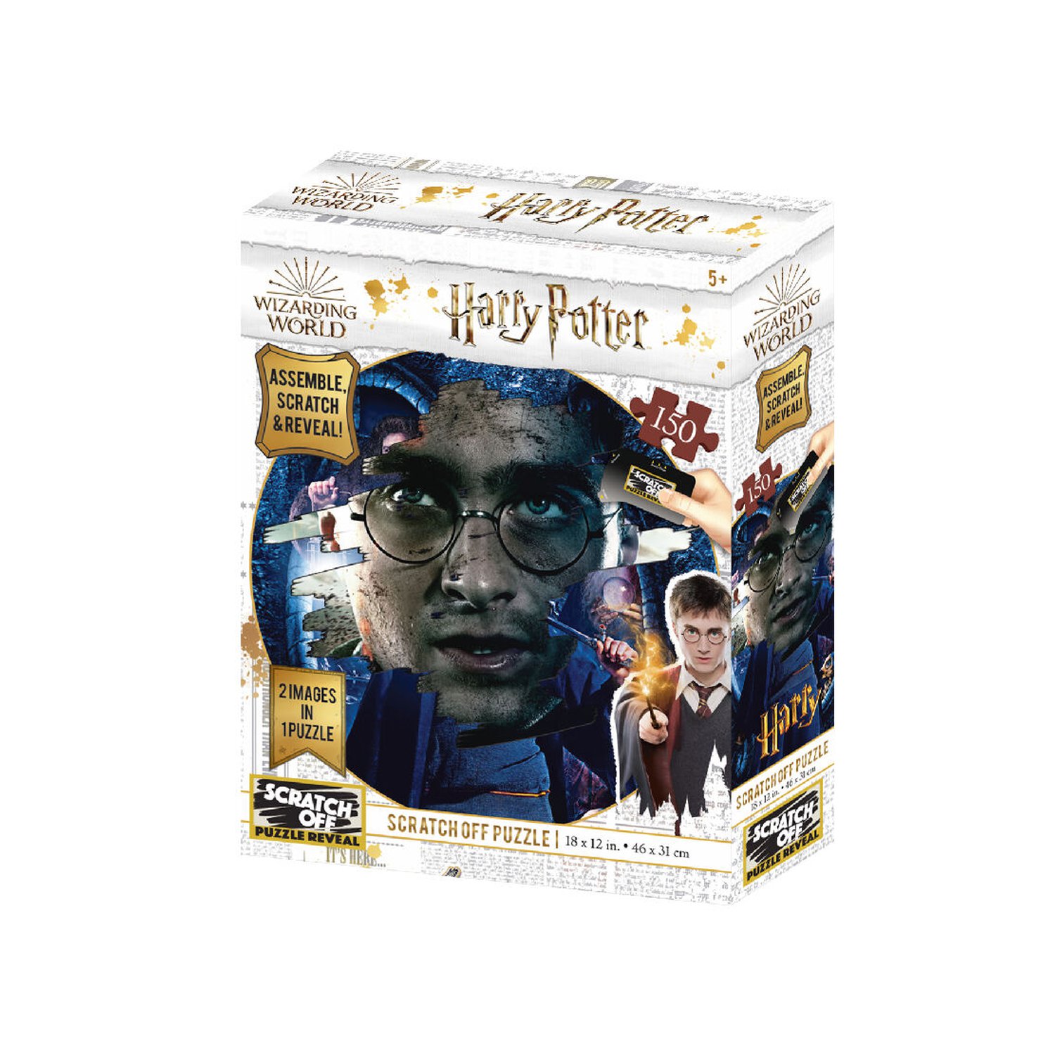 Puzzle para Rascar Harry Potter 150 piezas