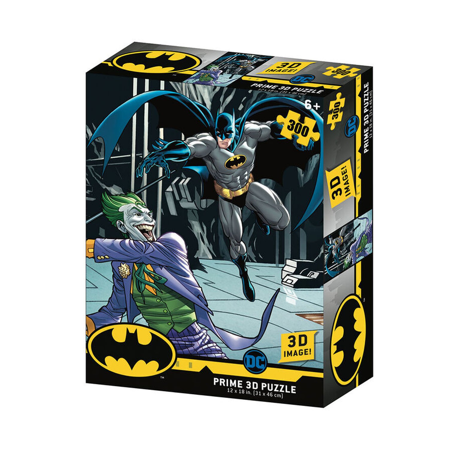 Puzzle lenticular DC Comics Batman vs Joker 300 piezas