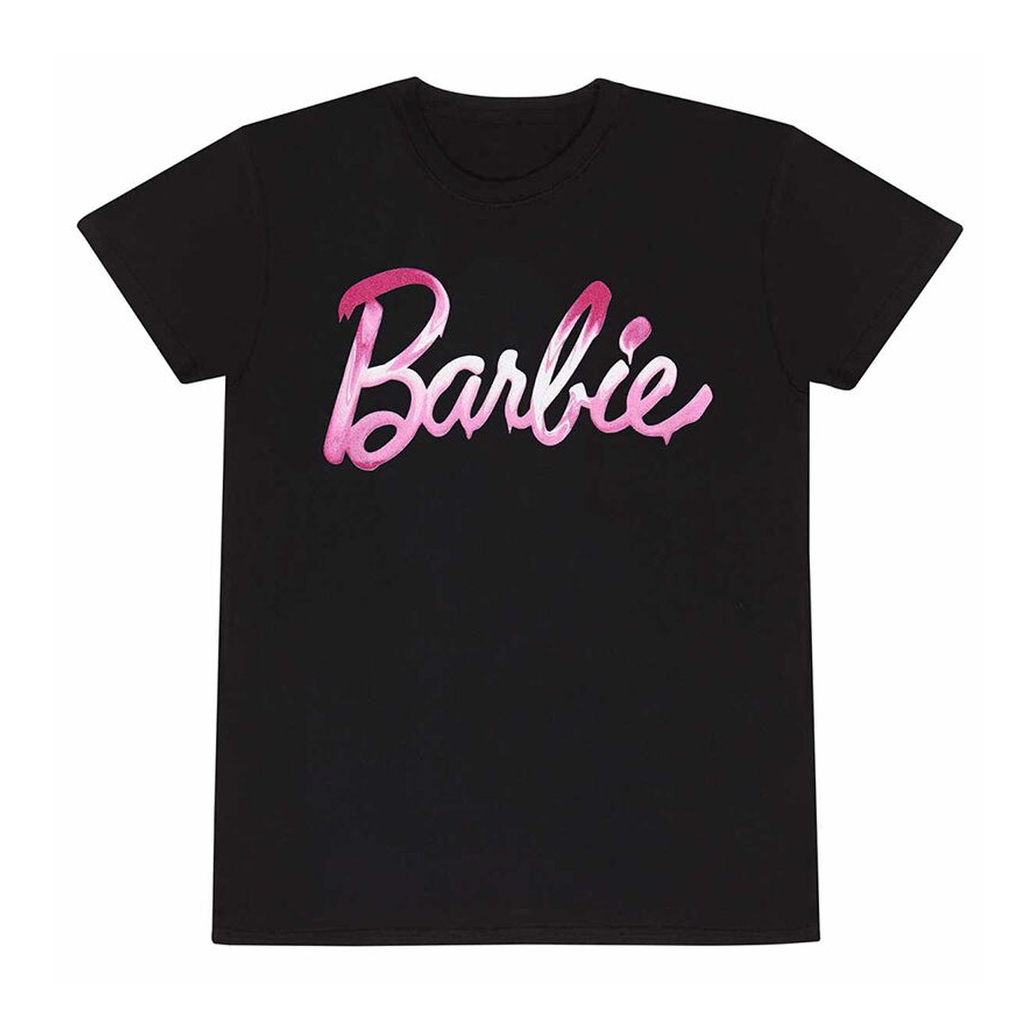 Camiseta Logo Barbie Derretido Talla: M