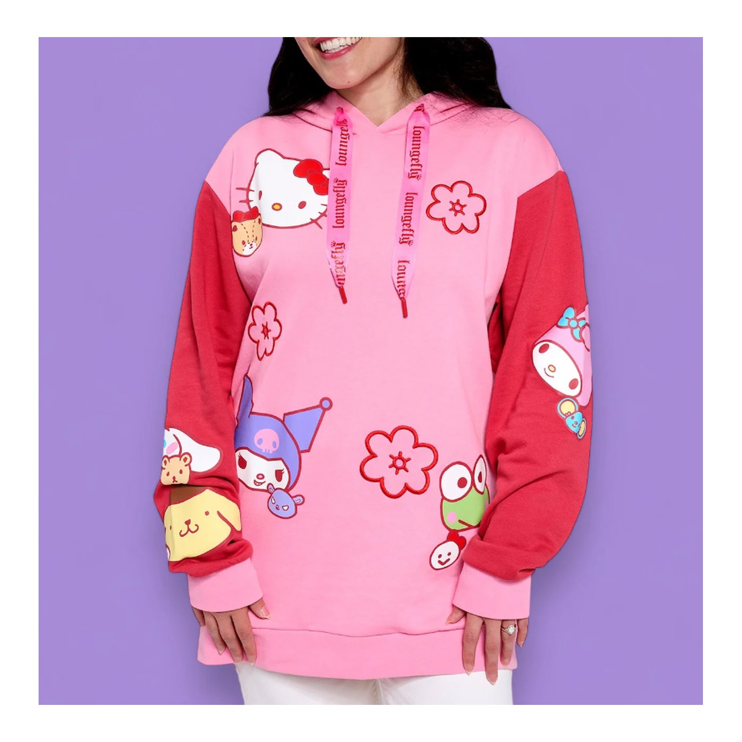 Sudadera unisex con capucha Hello Kitty y Amigos 2XL