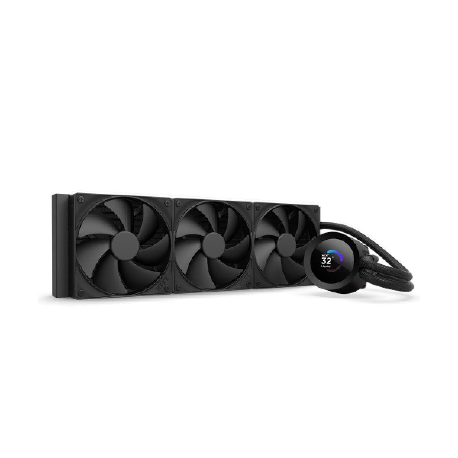 NZXT Kraken Plus 360 · Refrigeración Líquida AIO · 3x120mm · Negro