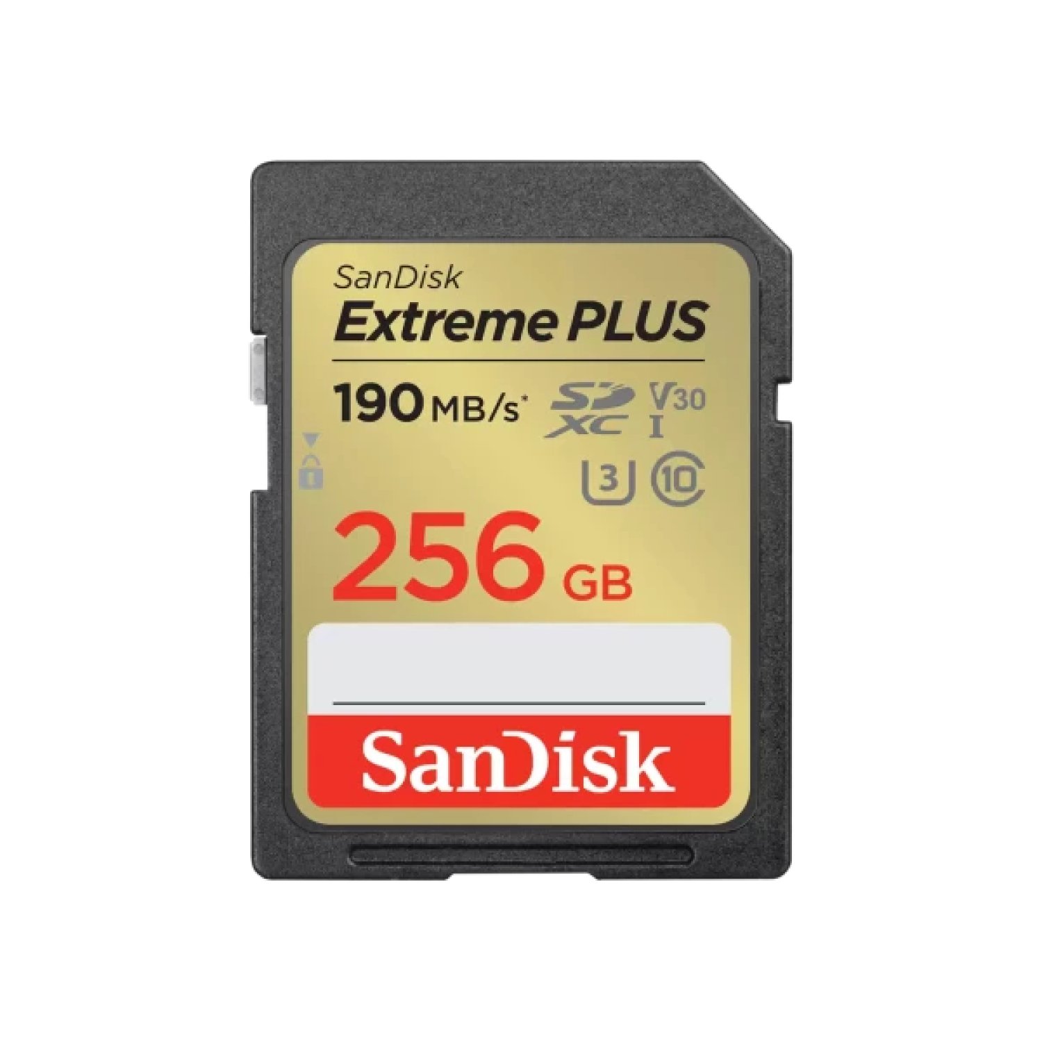 SanDisk · Tarjeta SDXC · 256GB · Clase 10 · Alta Velocidad
