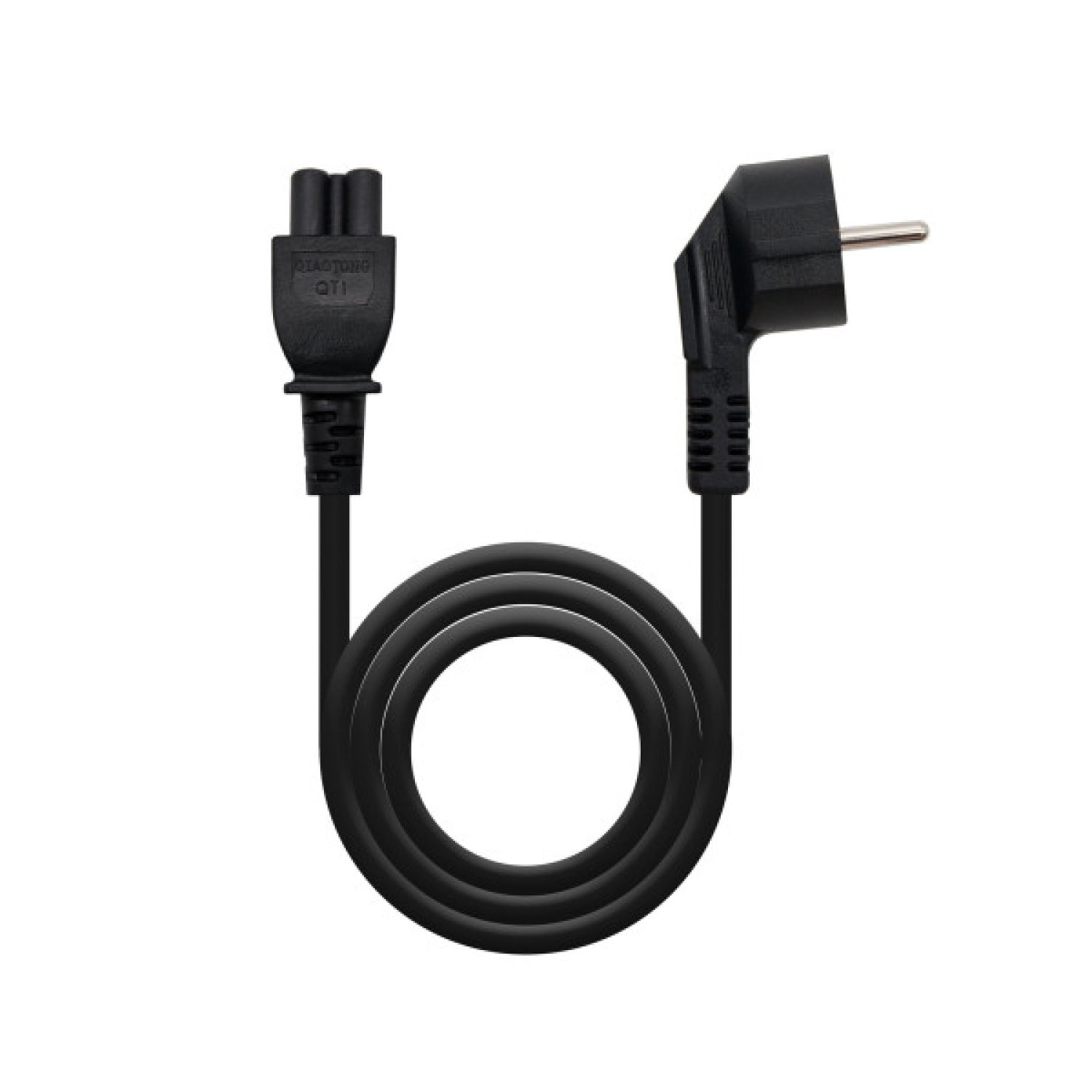 Nanocable Cable Alimentación Trébol · CEE7/C5 · 3m · Negro