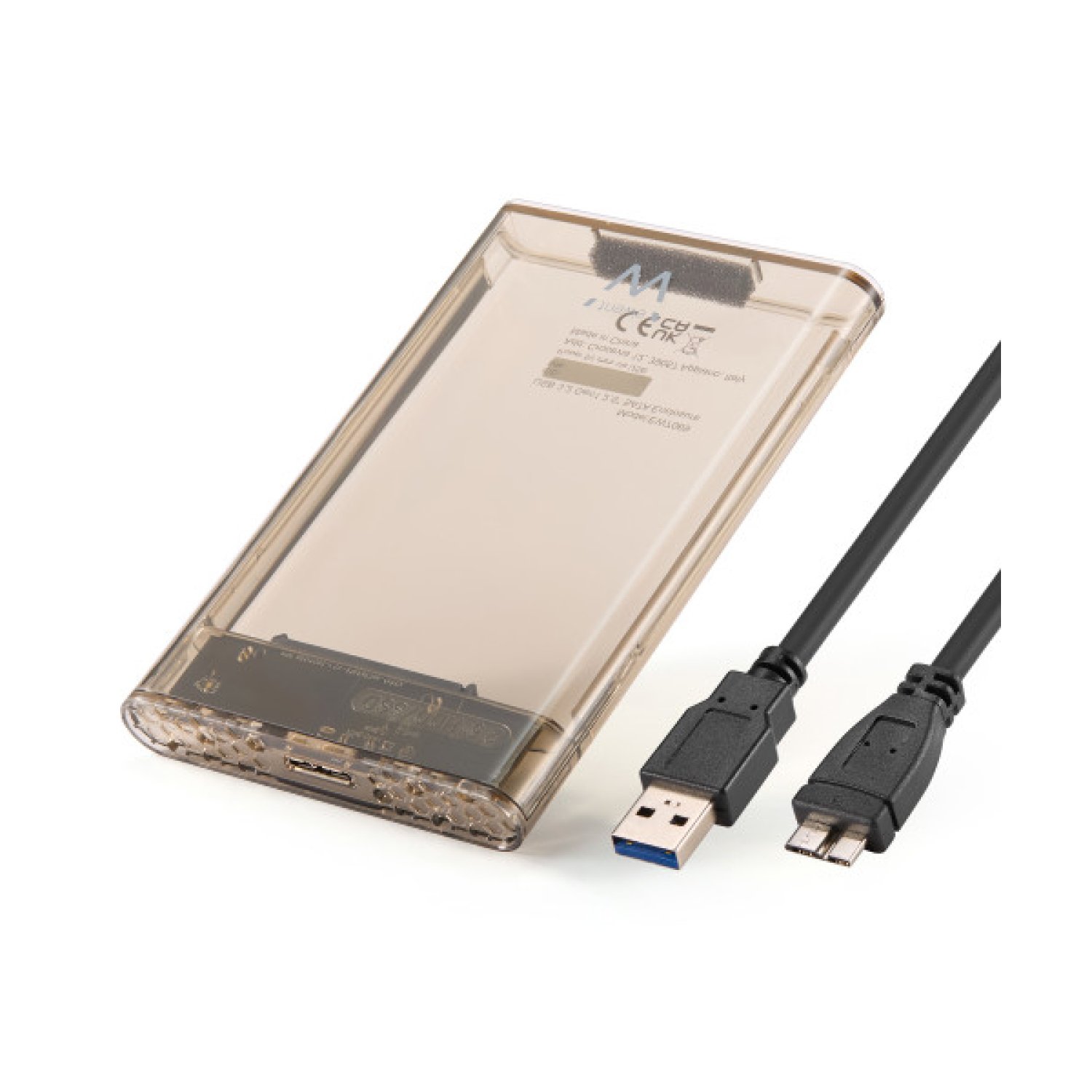 Ewent EW7069 · Caja Externa SSD · 2,5" · Transparente