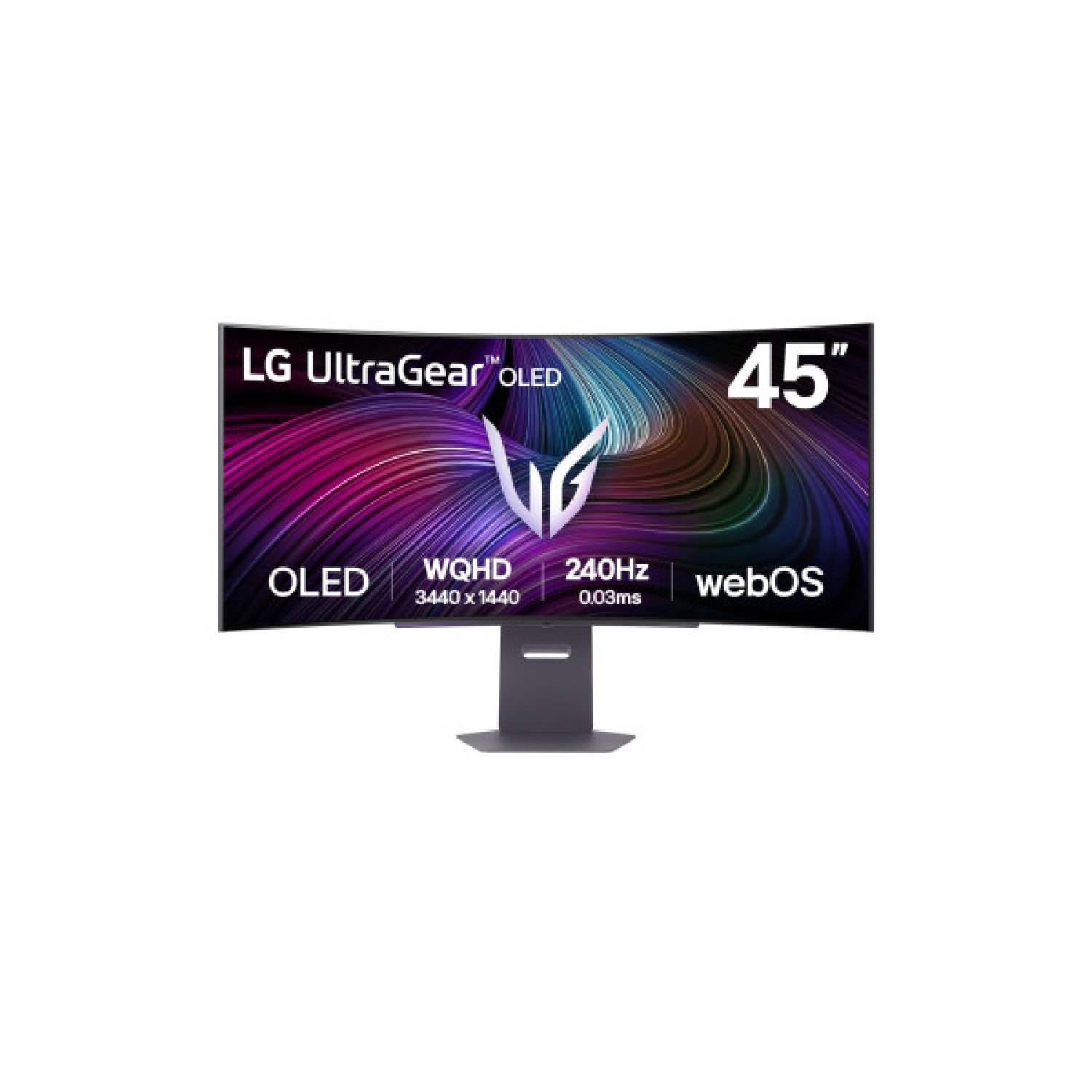 LG 45GX90SA-B · 45" Ultra OLED · 3440x1440 · 240Hz · Negro