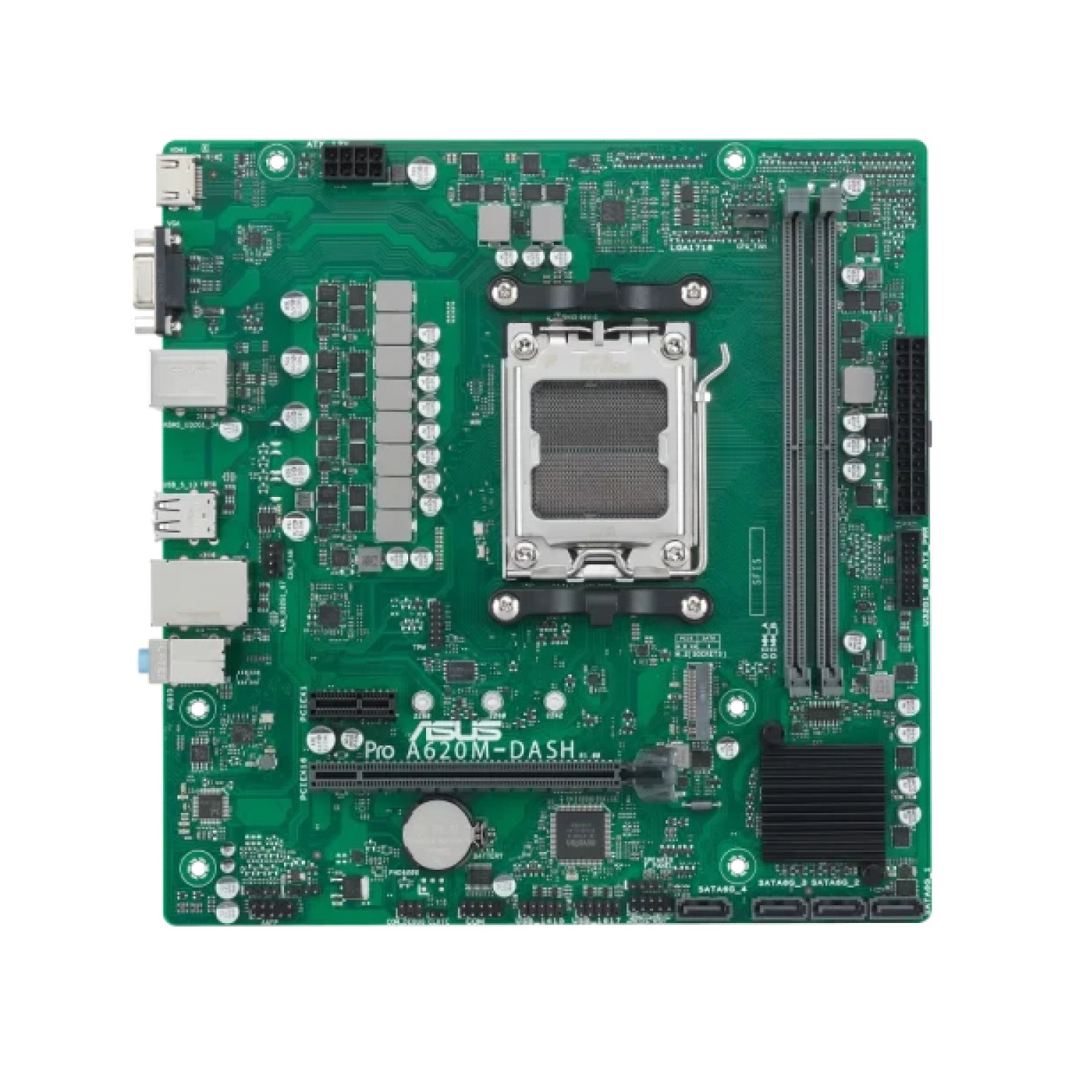 ASUS PRO A620M-DASH-CSM · Placa Base AM5 · Micro ATX · AMD A620