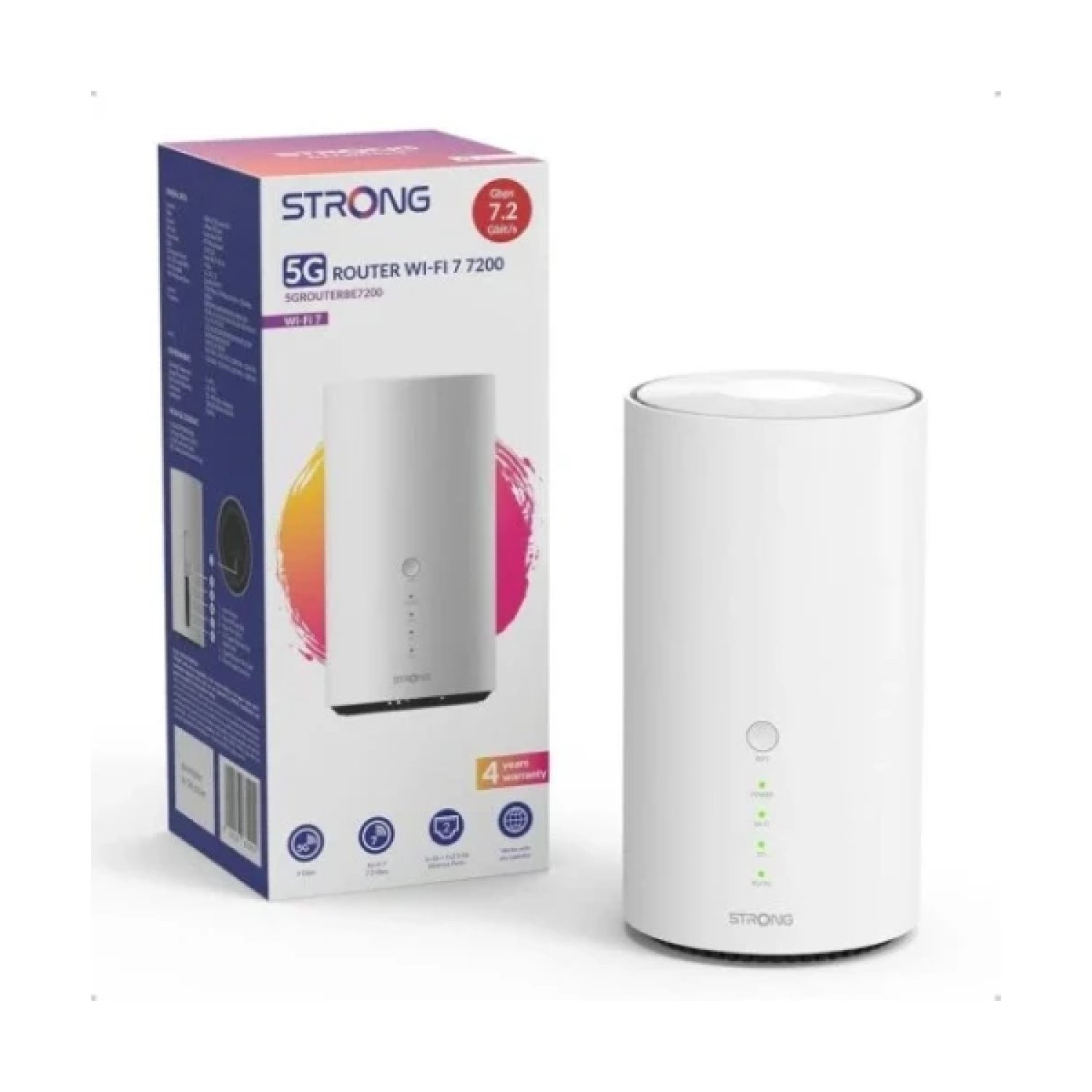 Strong Router WiFi 7 5G · Conexión Ultra Rápida · Tecnología de Última Generación