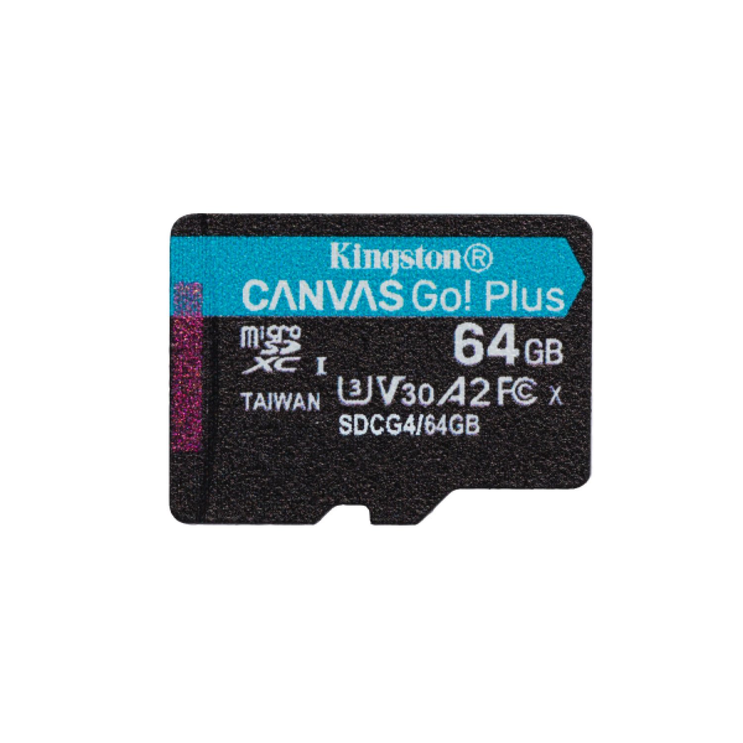 Kingston Canvas Go Plus Gen4 · 64GB microSDXC · 200MB/s · A2 U3