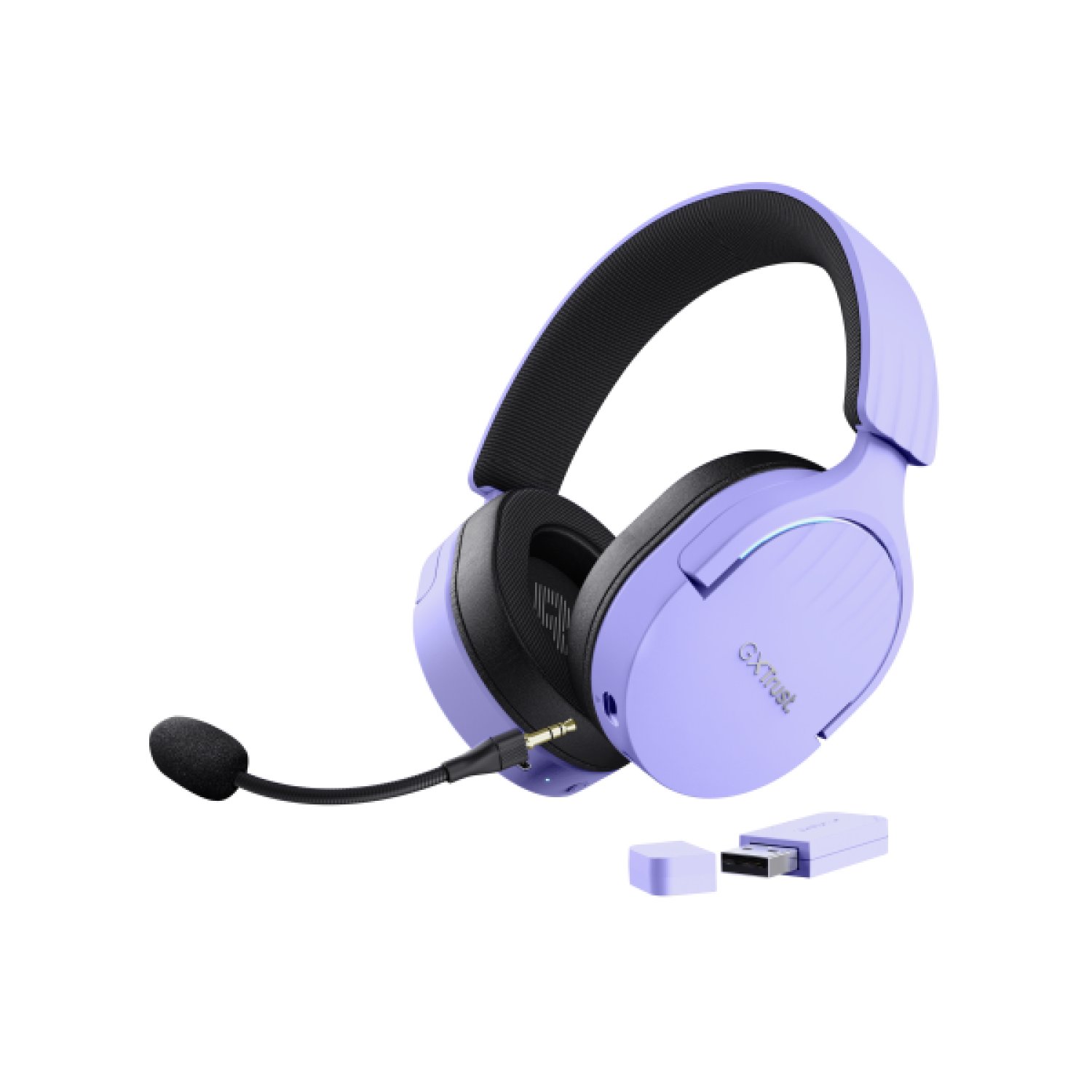 Trust GXT491 Fayzo · Auriculares Inalámbricos · Morado