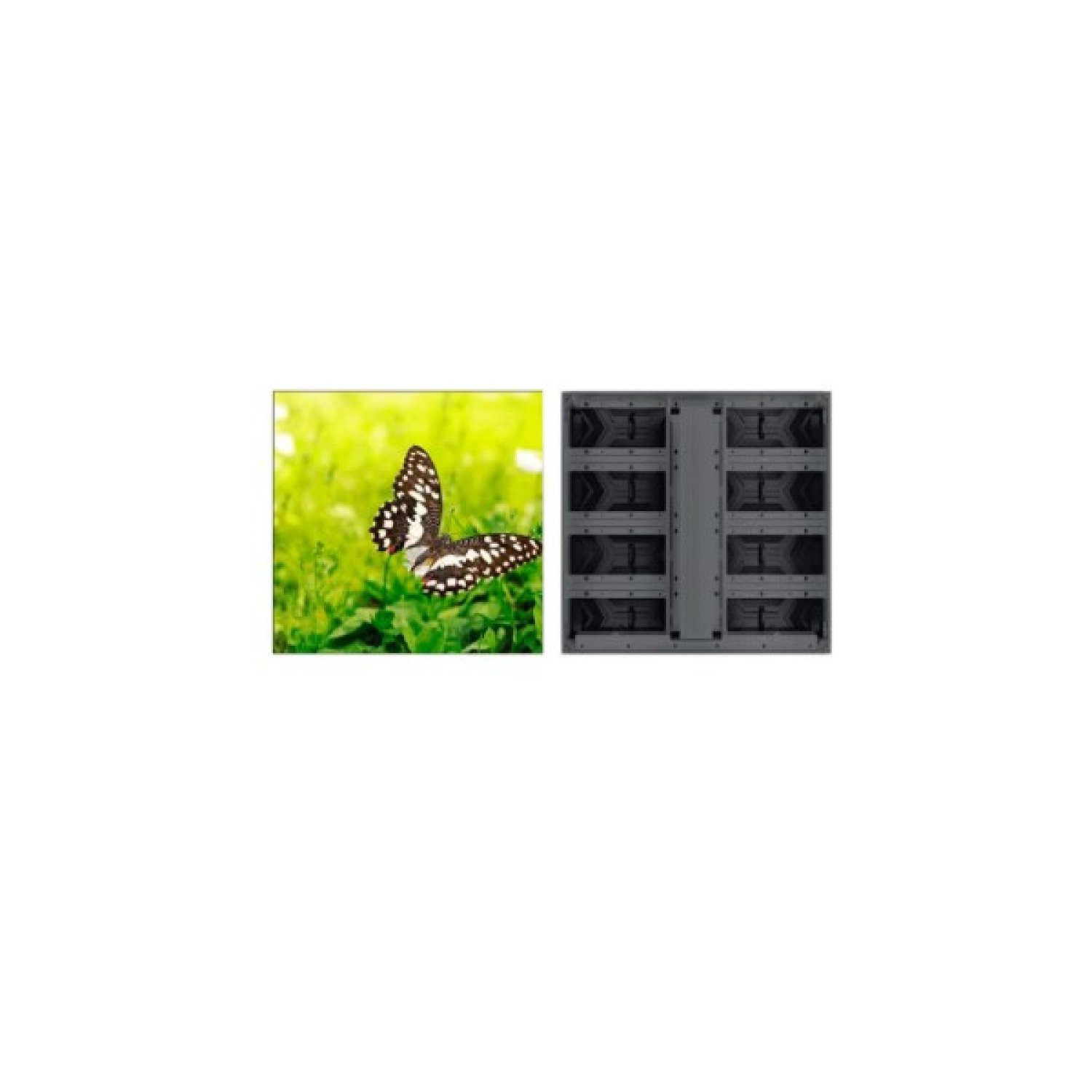 Dahua LED Exterior 3.91mm · IP65 · 1000x1000mm · 5000 Nits · Cabinet M2