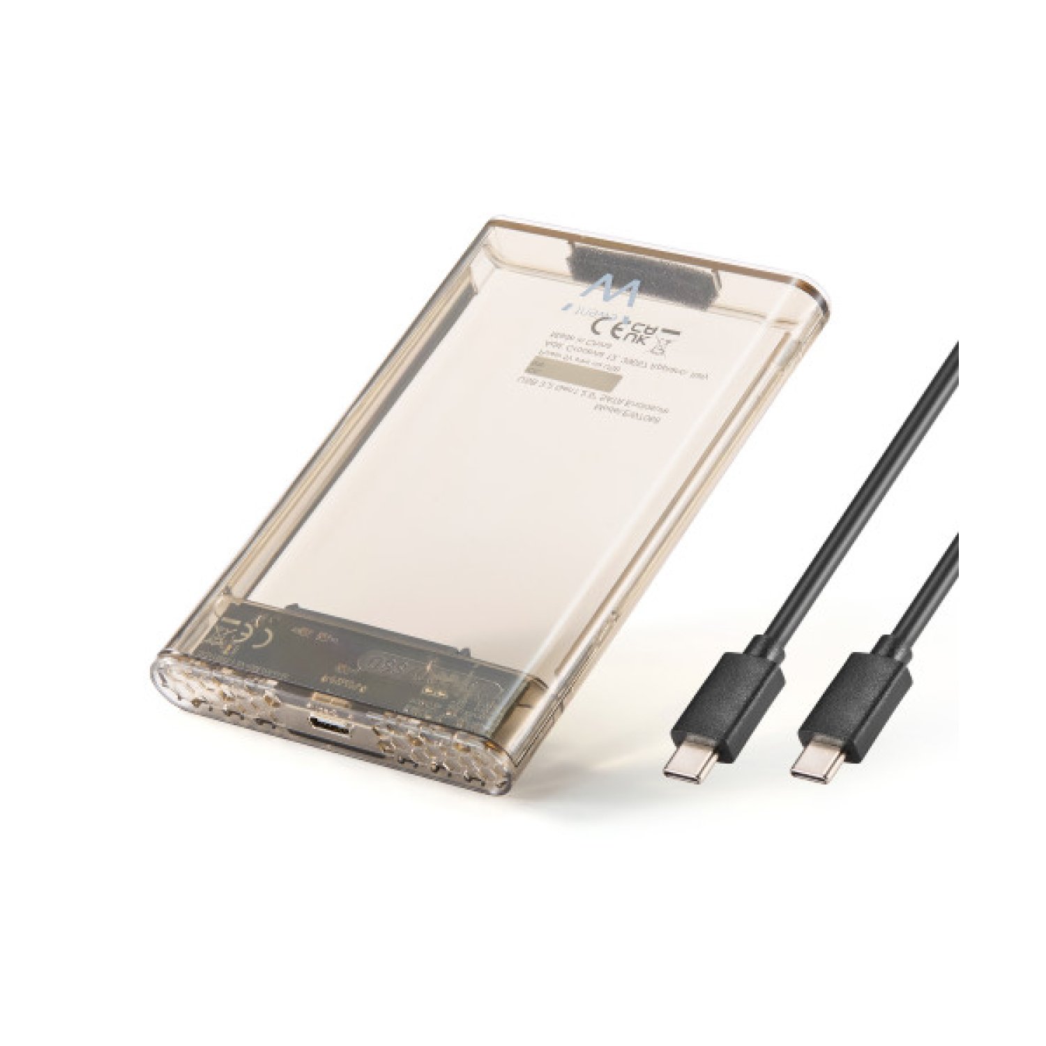Ewent EW7068 · Caja Externa para SSD · 2,5" · Transparente