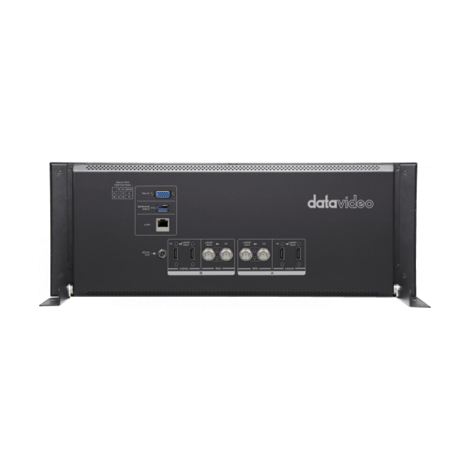 Datavideo TLM-102K · Monitor 4K Dual 10" · Control de Transmisión en Vivo
