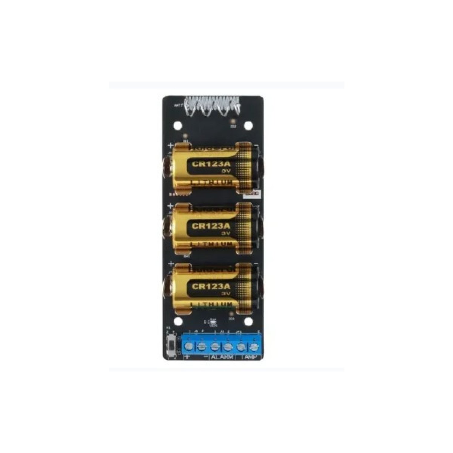 Dahua · Módulo Expansión Alarma · Radio Inalámbrica · Acelerómetro Triaxial · 2 Entradas · Comunicación Bidireccional