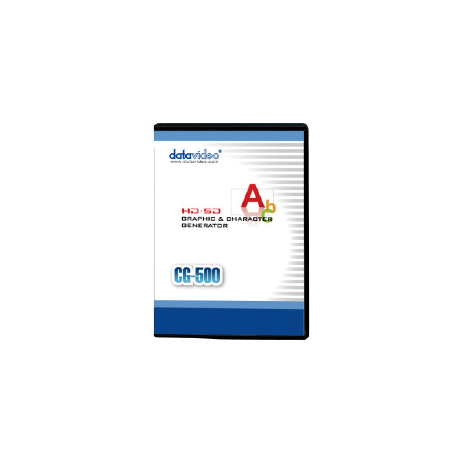 Datavideo CG-500 4K · Character Generator Software · Dongle de Licencia