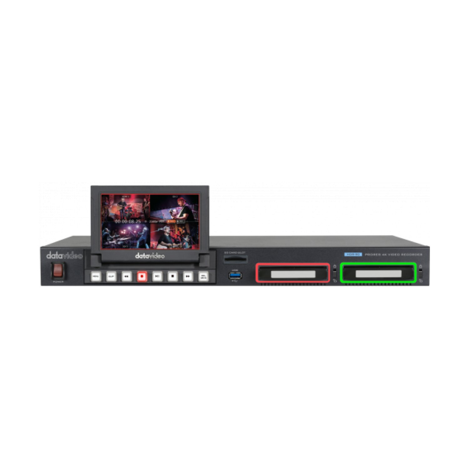 Datavideo HDR-90 · Grabador Portátil · Negro · Vídeo Profesional