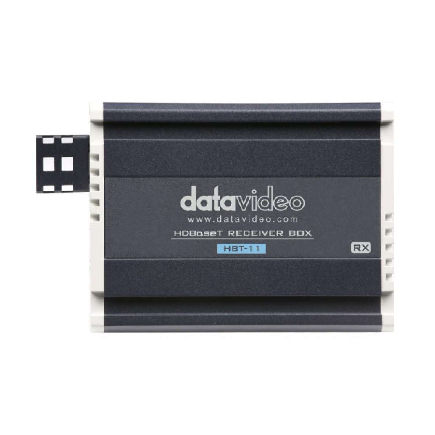 Datavideo HBT-11 · Receptor AV Inalámbrico · Negro/Blanco