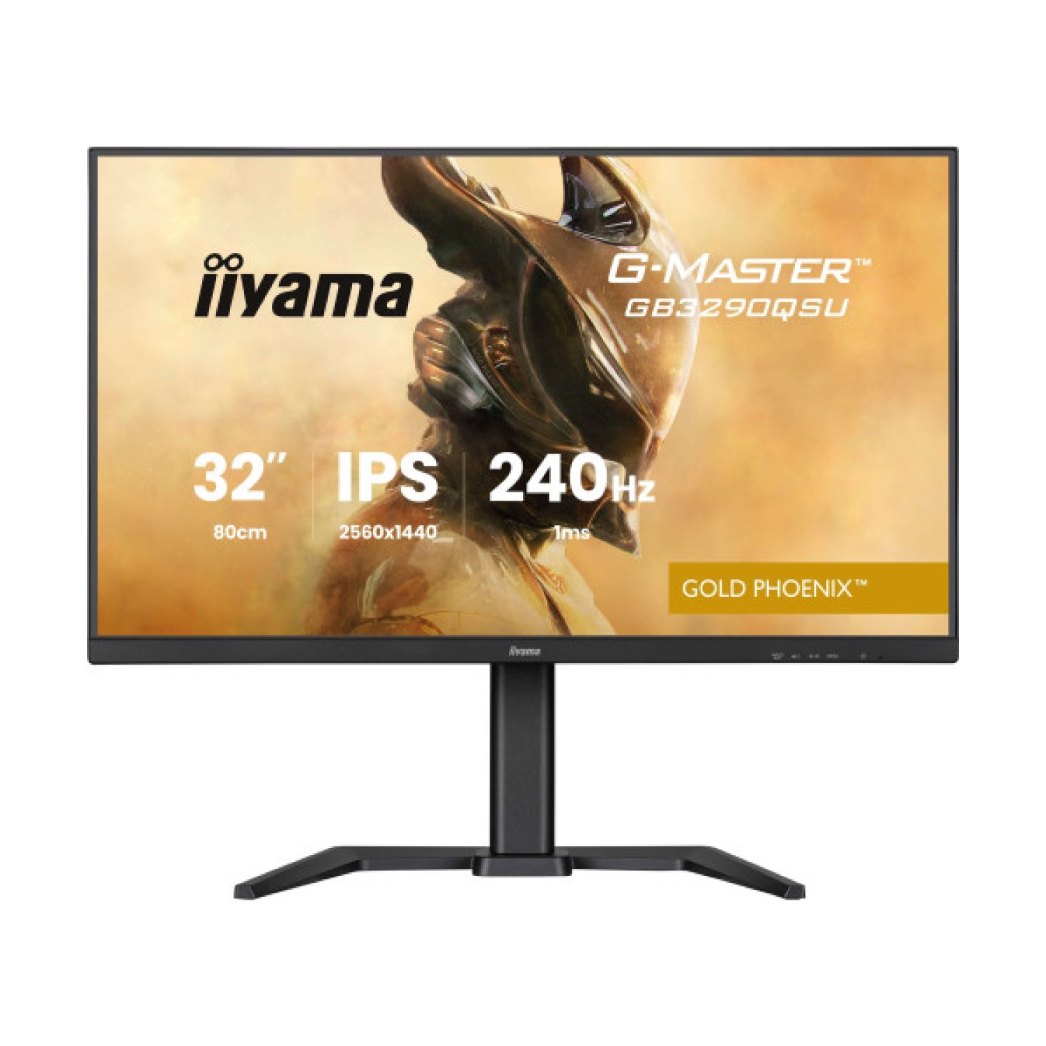 Iiyama G-Master GB3271QSU-B1 · 32" QHD · 165Hz · 1ms · FreeSync · Ajustable