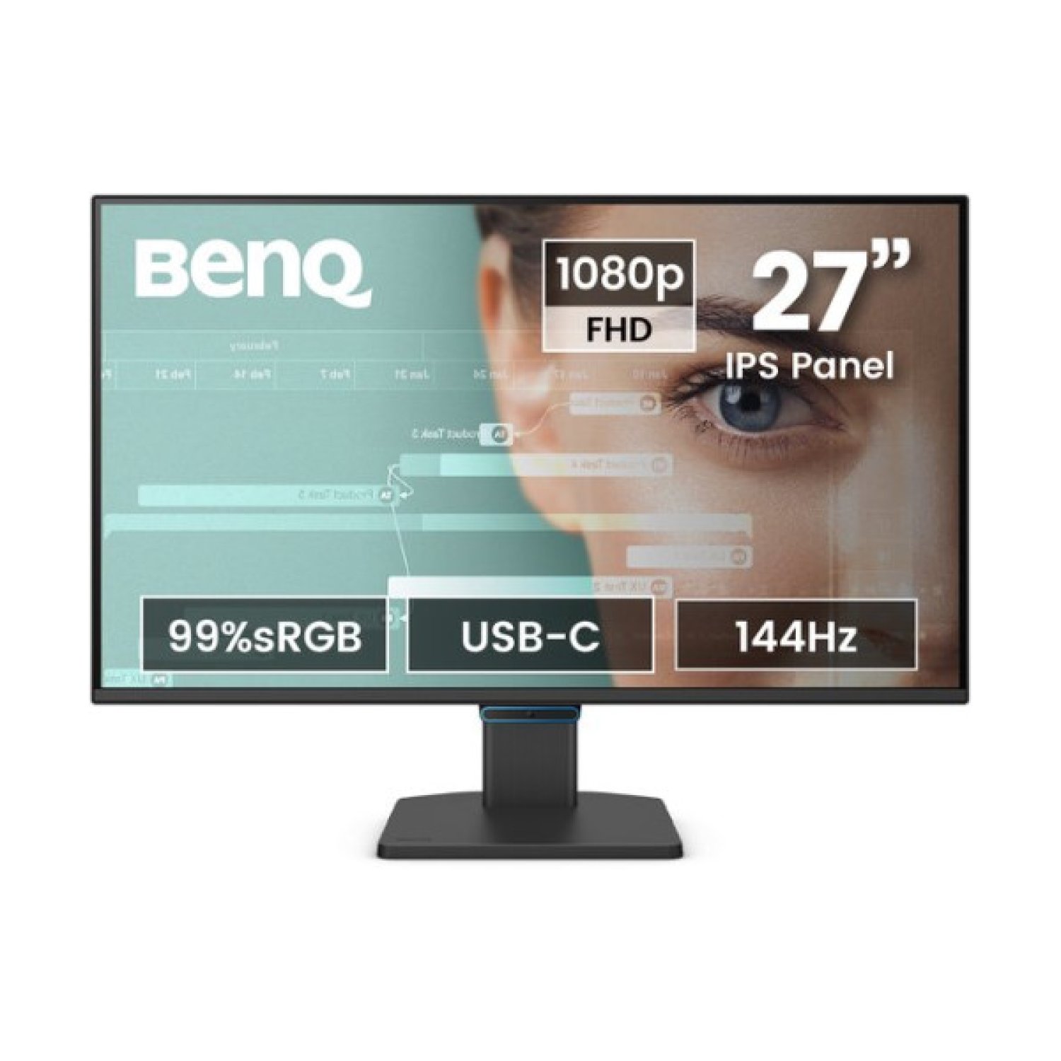 BenQ GW2790C · 27" FHD · 144Hz IPS · Eye-Care · USB-C