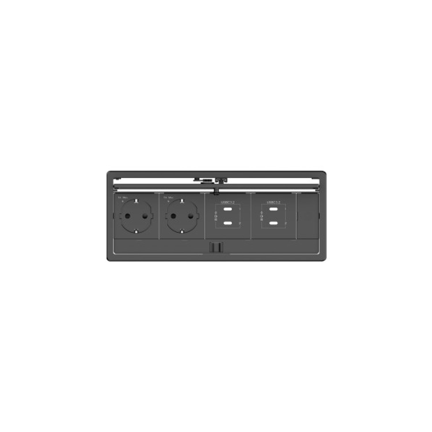 Kramer T-IN4-REC2 · Receptor de Audio · Negro