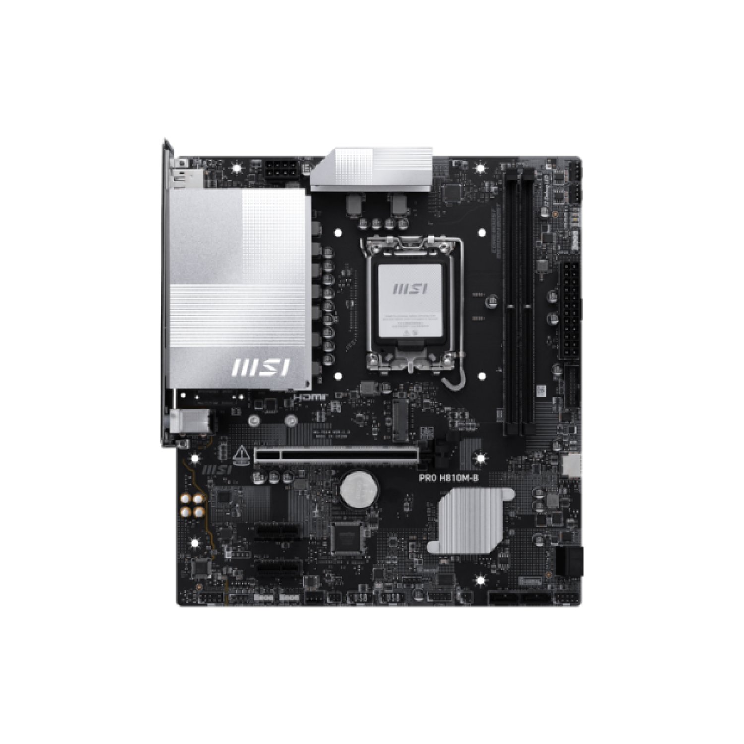 MSI PRO H810M-B · Placa Base · Intel H810 · LGA 1851 · Micro ATX