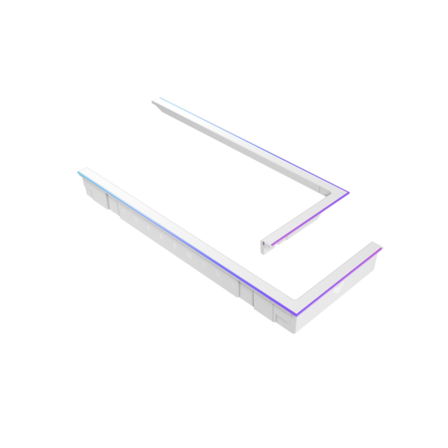 ASUS TUF Gaming GT502 Horizon · Kit ARGB Lighting · Blanco