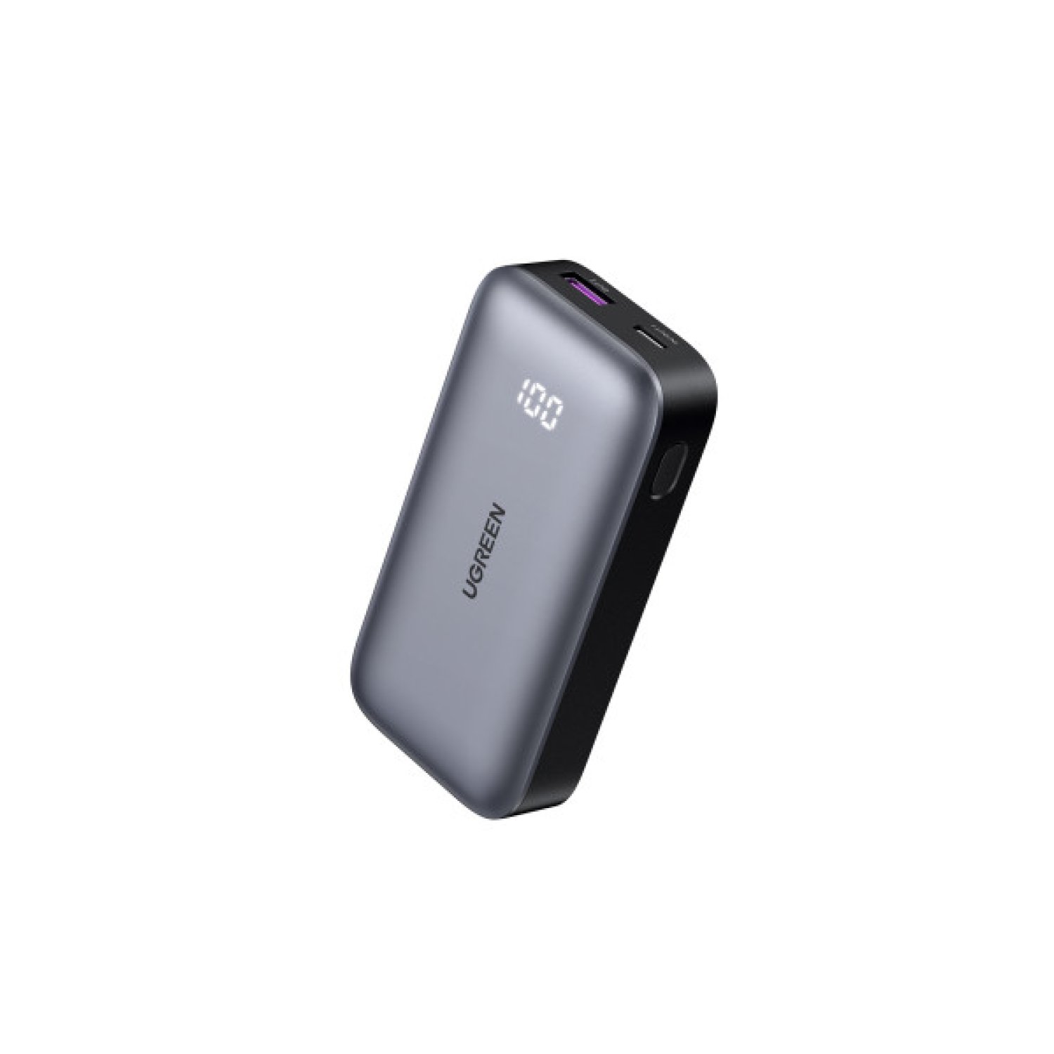 Ugreen Powerbank Mini · 10000mAh · Carga Rápida 30W · Gris
