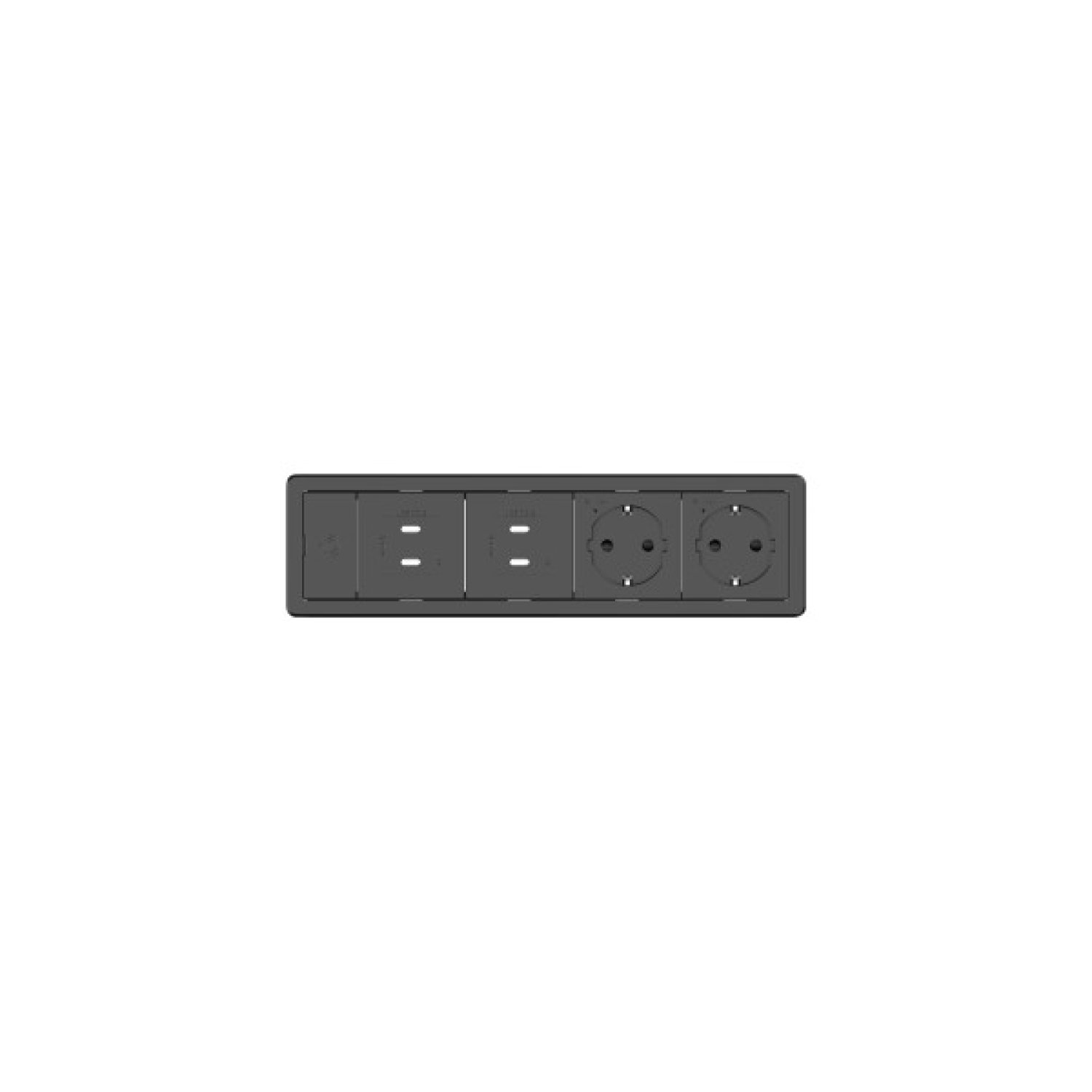 Kramer Connect · Conectividad de Mesa · Black · Baseline