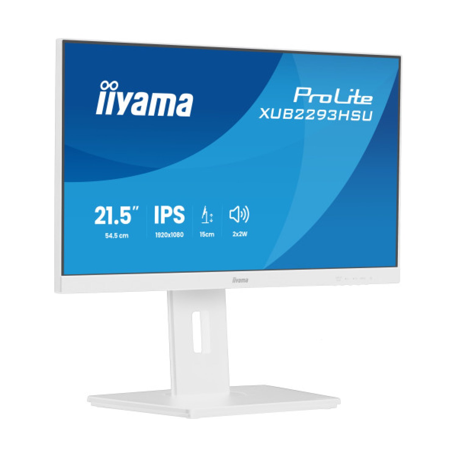 Iiyama ProLite · 21,5" · IPS LED · 1920x1080 · 100Hz · Blanco Mate
