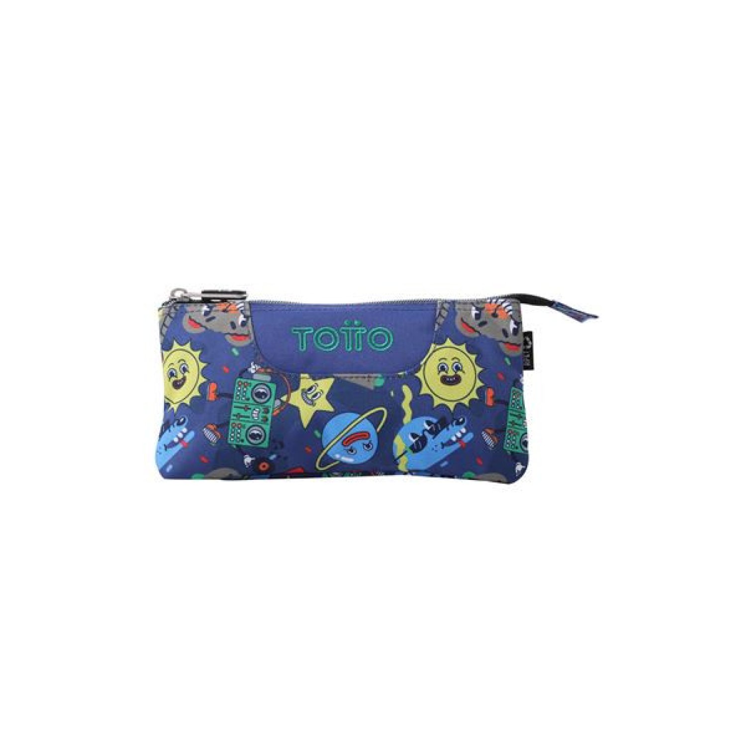 Totto · Estuche 3 Compartimentos · Tablero Tello · Diseño Escolar