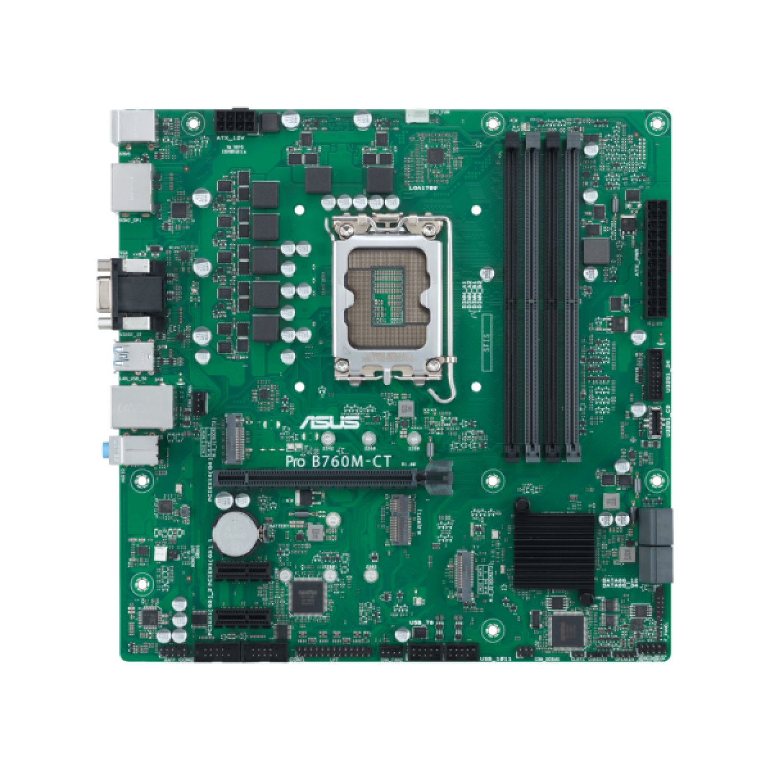 ASUS Pro B760M-CT-CSM · Placa Base · Intel LGA 1700 · Micro ATX