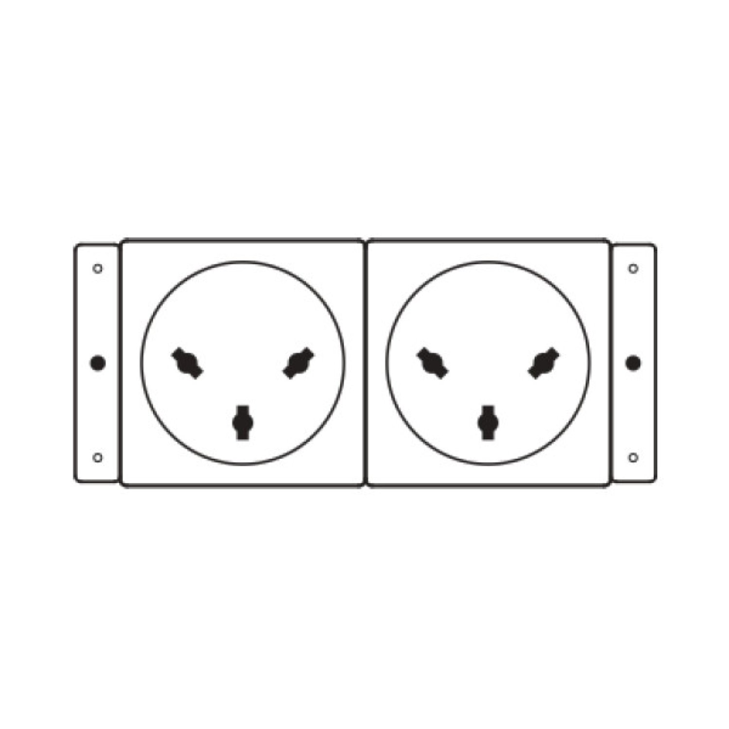Kramer Electronics TS-2IL · Toma de Corriente · Audiovisual
