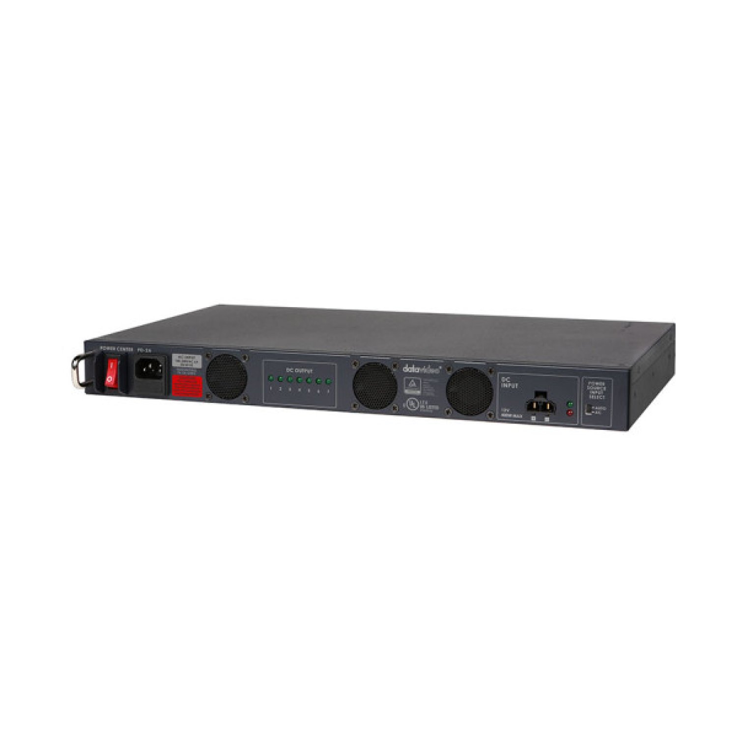Datavideo PD-2A · Fuente de Alimentación · 400W · Formato 1U · Negro