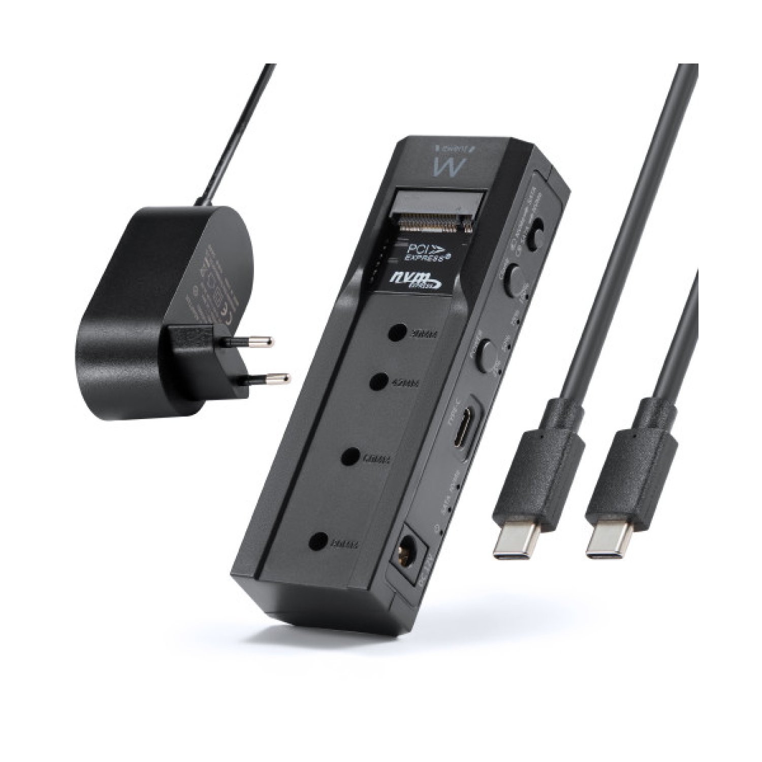 Ewent EW7065 · Caja Externa para Disco Duro · 2.5"/3.5" · Negro