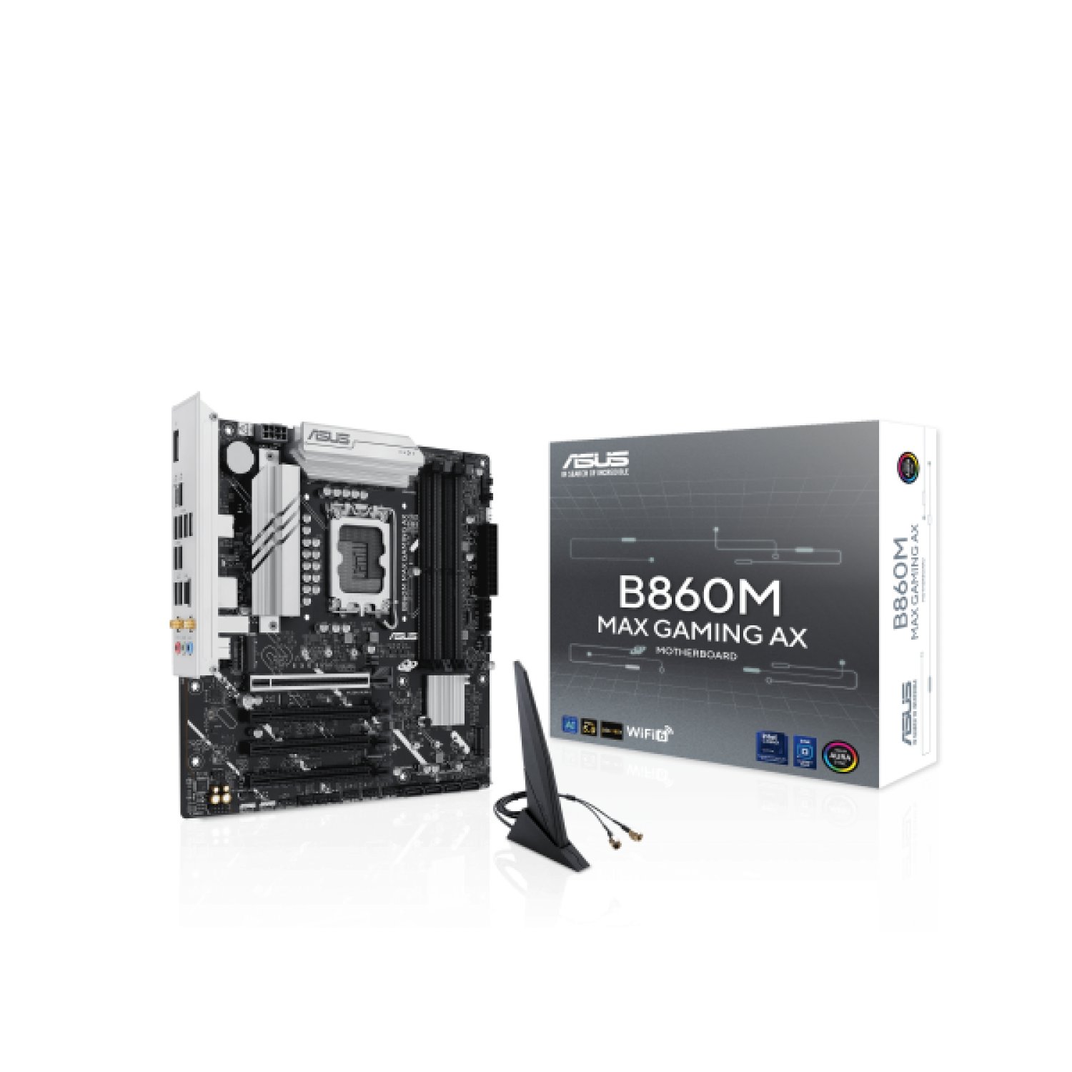 ASUS B860M-AX Gaming · Placa Base · Intel B860 LGA1851 · Micro ATX
