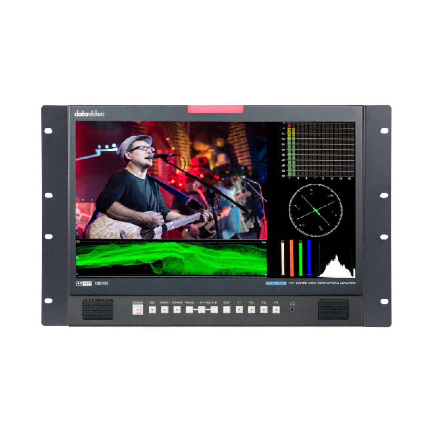 DataVideo TLM-170KR · Monitor 17" · 4K UHD · 3840x2160 · LCD