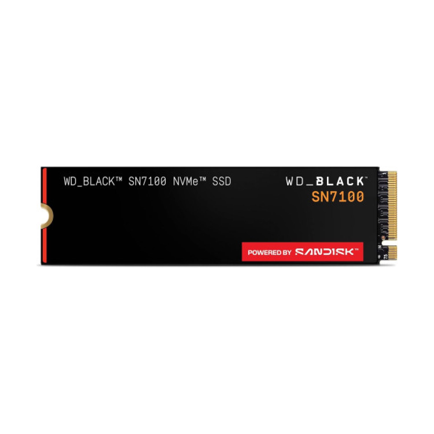 SanDisk WD Black SN7100 · 500GB · NVMe SSD · Ultra Alto Rendimiento