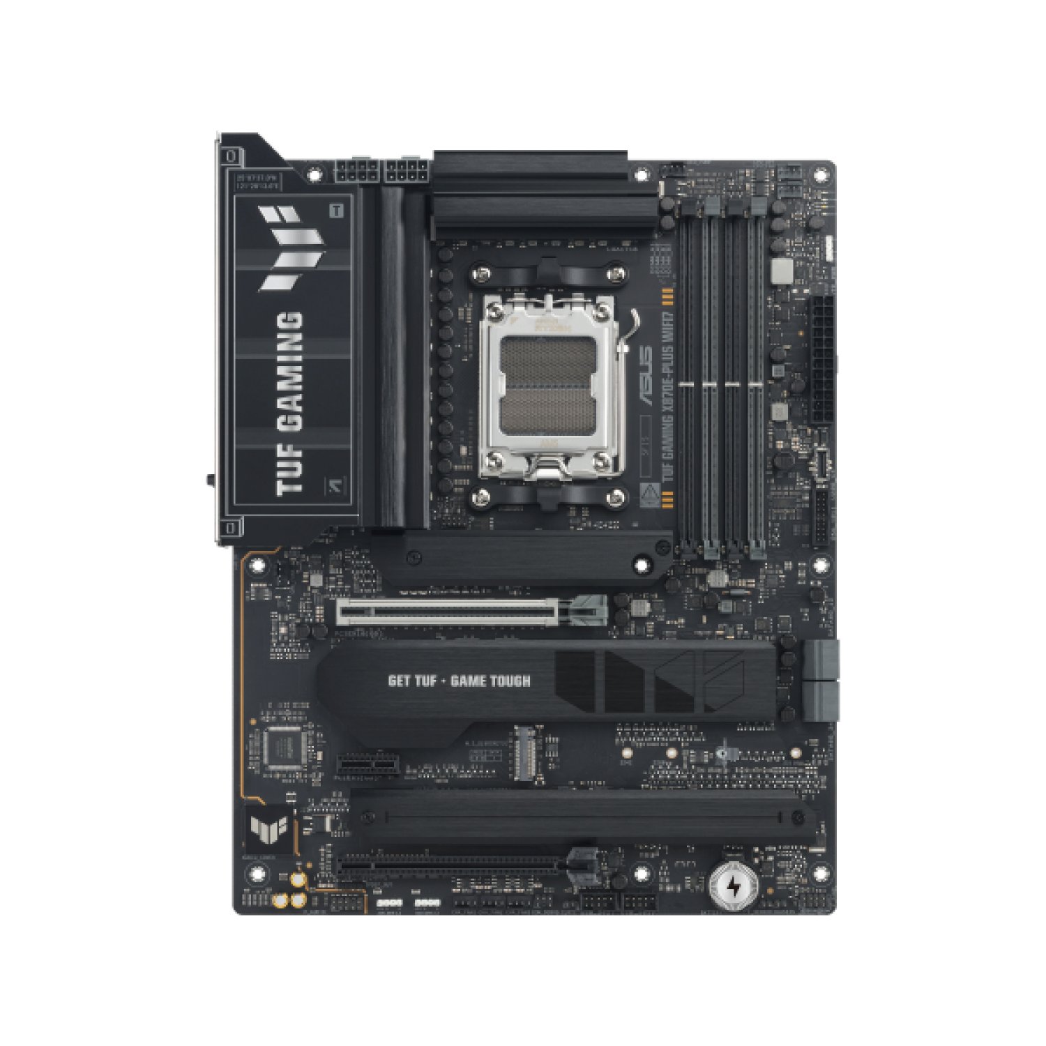 ASUS TUF Gaming X870E-Plus · WiFi 7 · AMD AM5 · 4 DDR5 · X870E · ATX