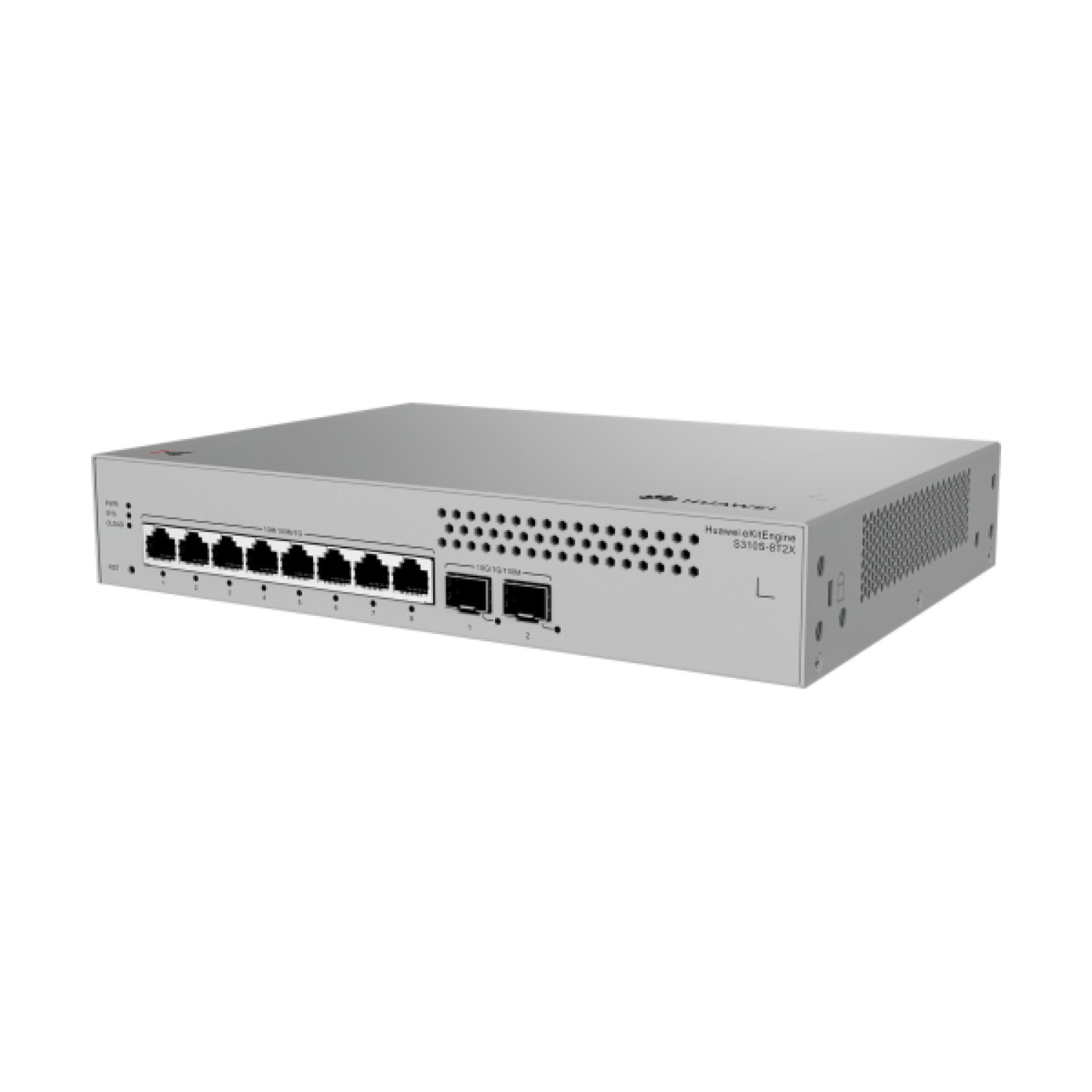 Huawei eKit S310S · Switch Gestionado L2+ · 8 Puertos Gigabit · 1U · Gris