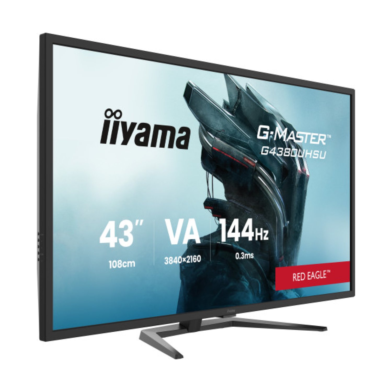 IIYAMA G-Master G4380UHSU-B1 · 42,5" 4K UHD · 3840x2160 · 108cm · LED