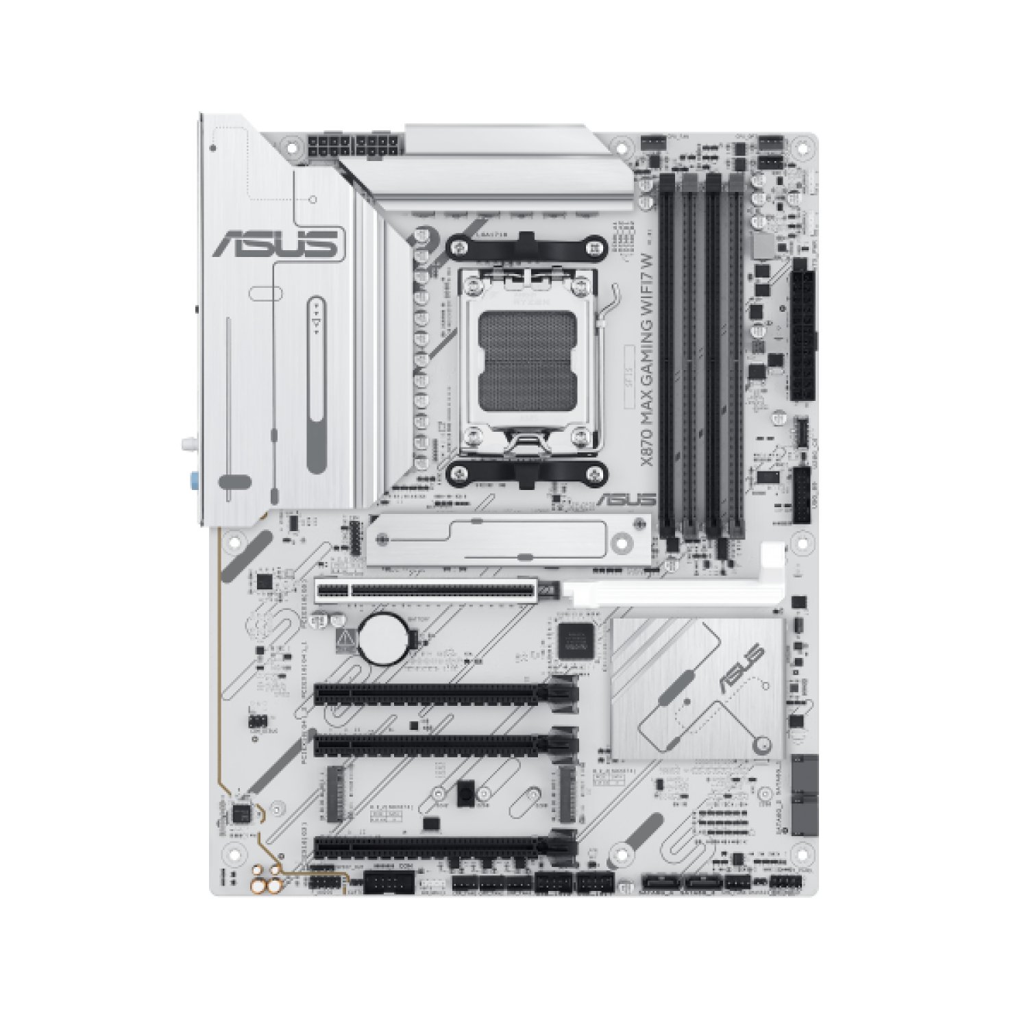 ASUS X870 Max Gaming WiFi 7 · Zócalo AM5 · ATX · AMD X870