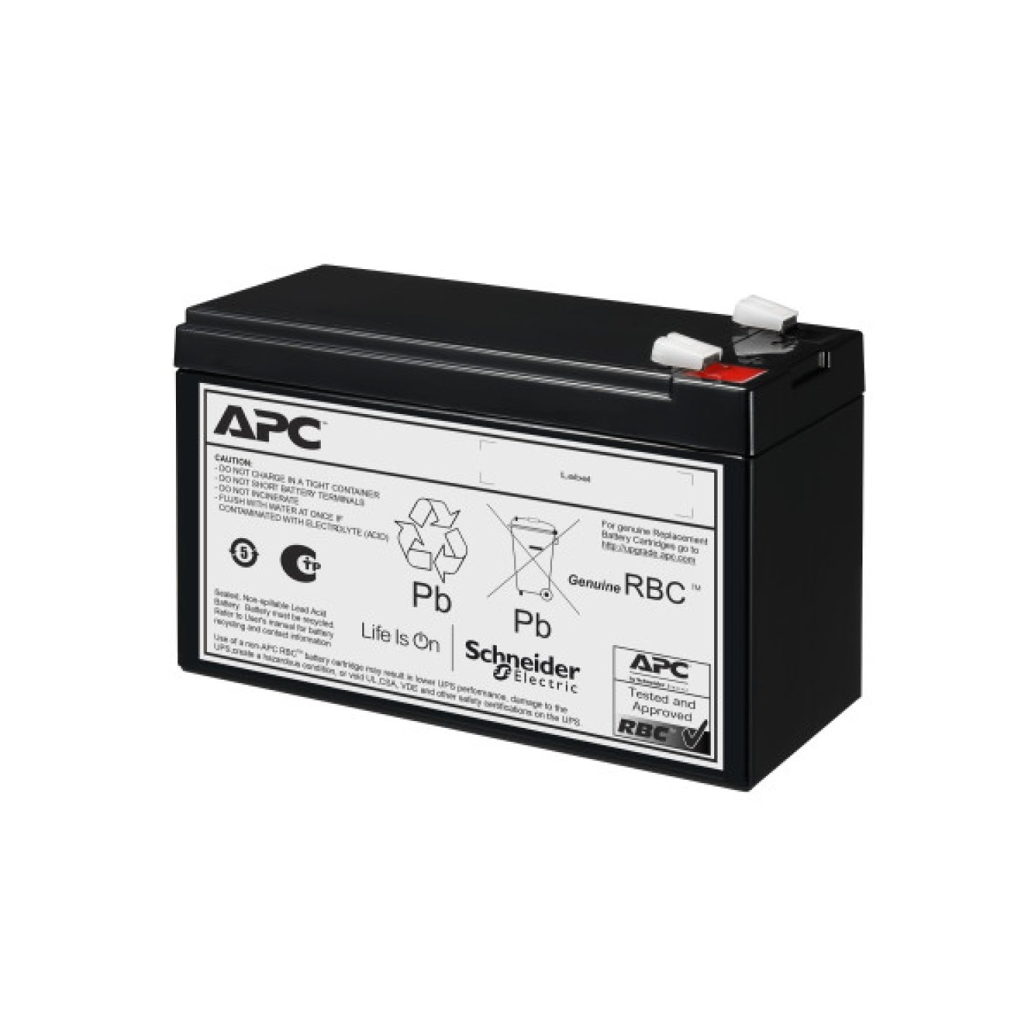 APC · Cartucho de Baterías · Recambio para SAI · Modelo RBC176