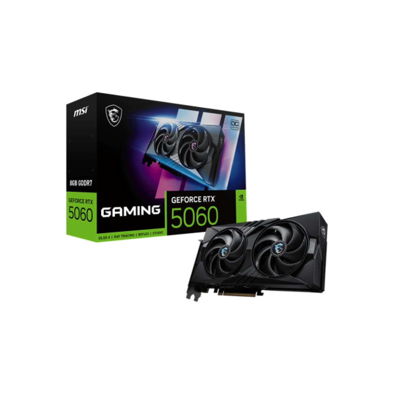MSI GeForce RTX 5060 · 8GB GDDR7 · Gaming OC