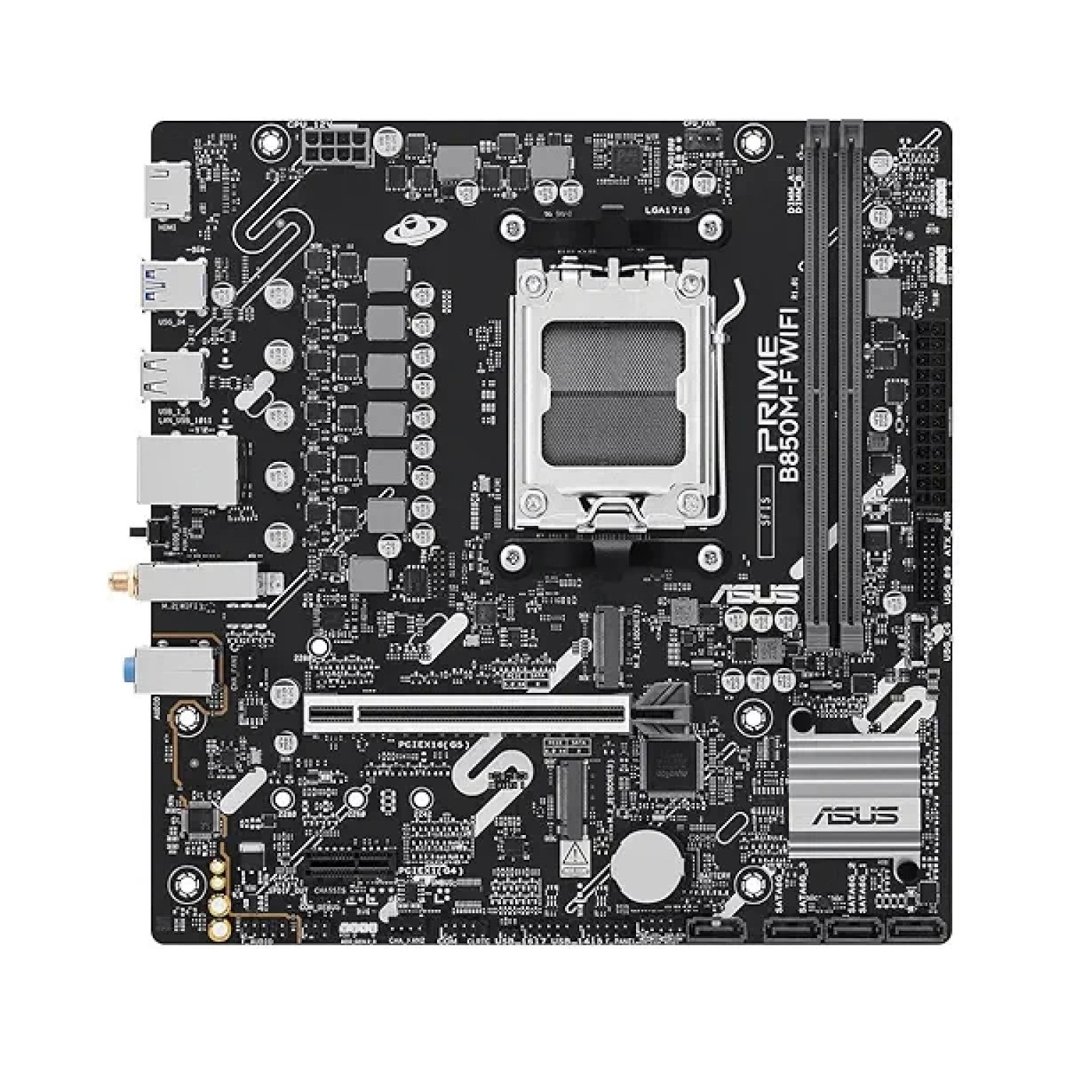 ASUS Prime B850M-F WiFi · Socket AM5 · B850 · 2x DDR5 · WiFi 6 · Bluetooth 5.3