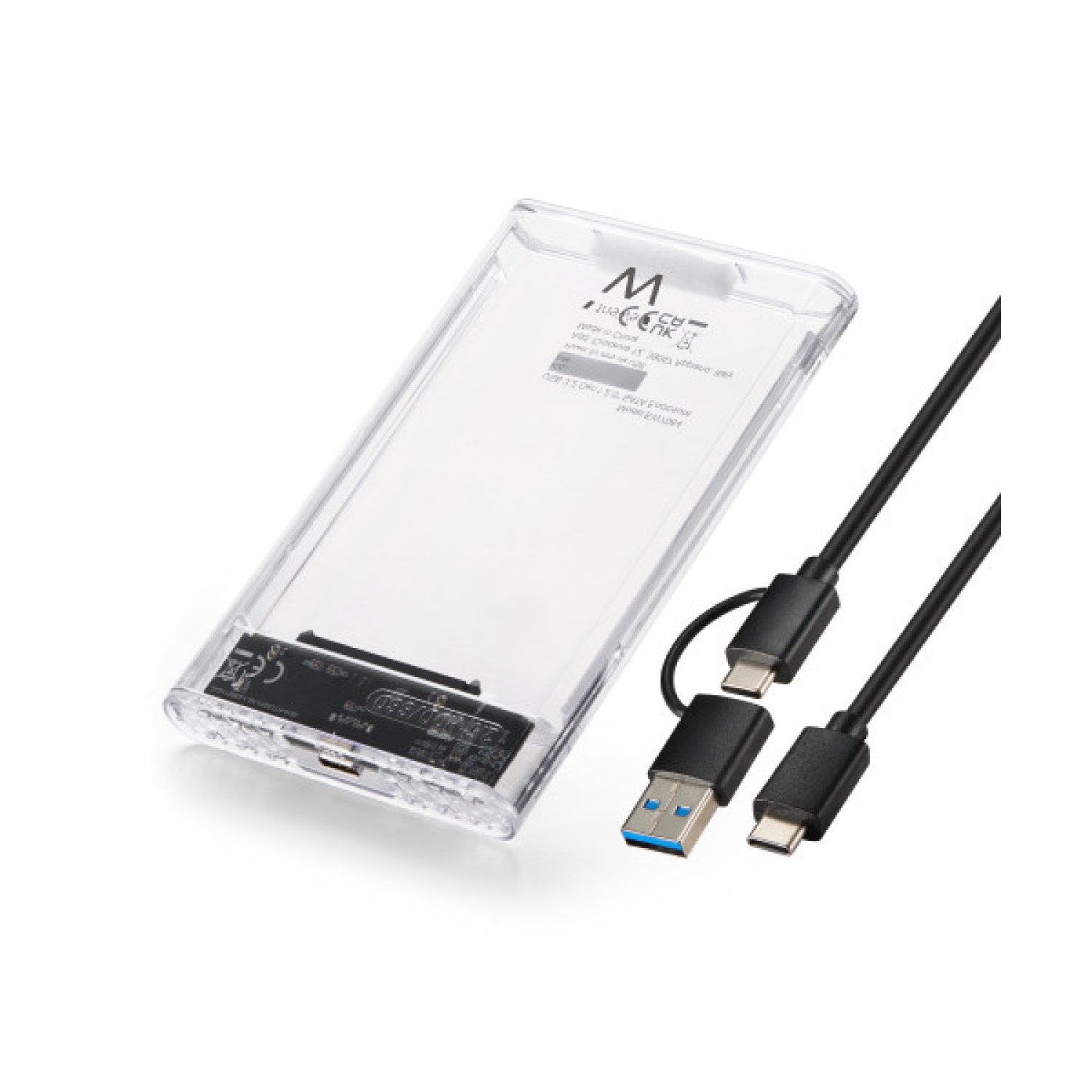 Ewent EW7064 · Caja Externa SSD · 2,5" · Transparente