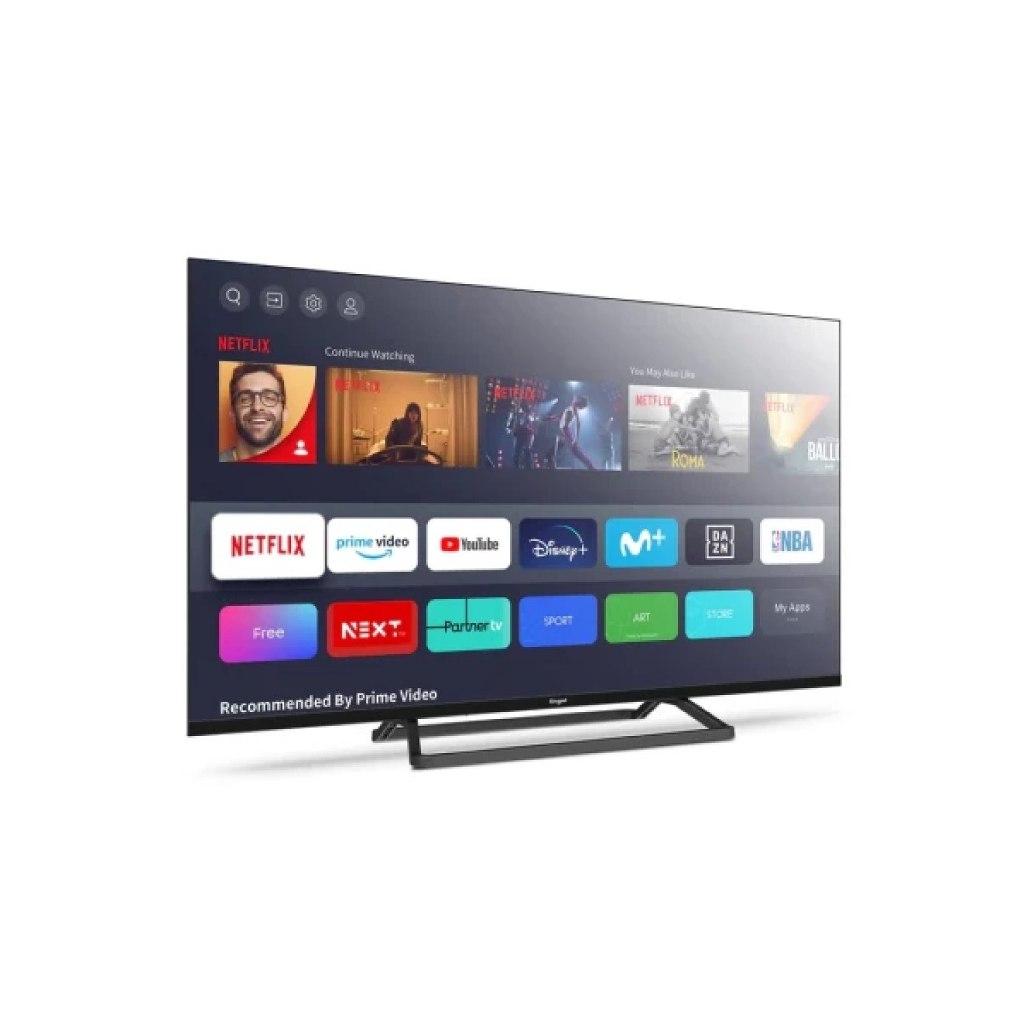 Engel · TV LED 40" · Full HD · Smart TV VIDAA · Netflix/Amazon · Modo Hospitality