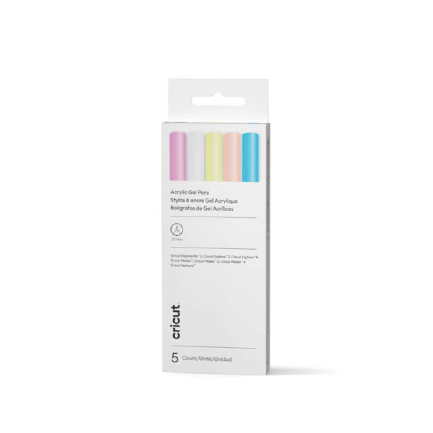 Cricut · Marcadores · 5 Piezas · Colores Surtidos