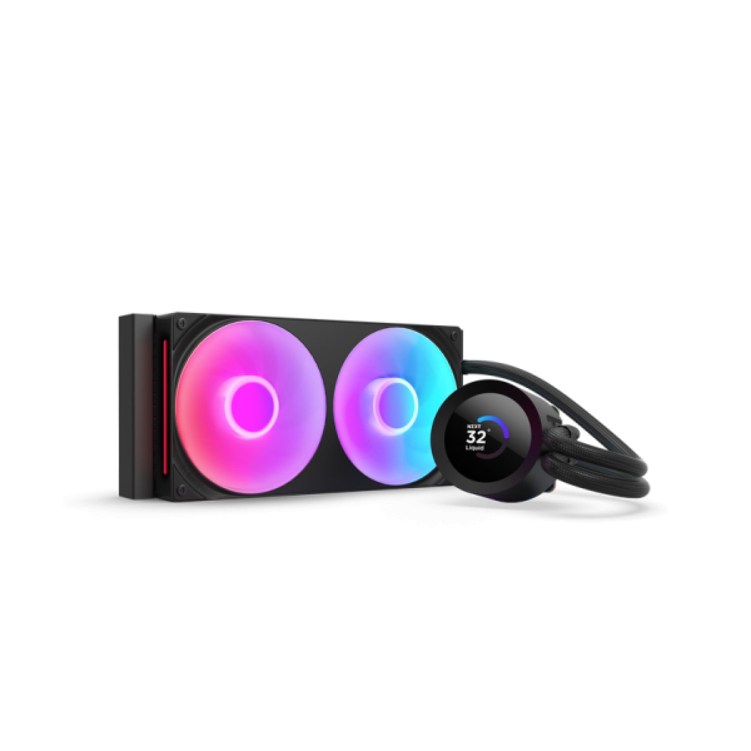NZXT Kraken 240 RGB V2 · Refrigerador Líquido AIO · 240mm · Display 1,54" · Negro
