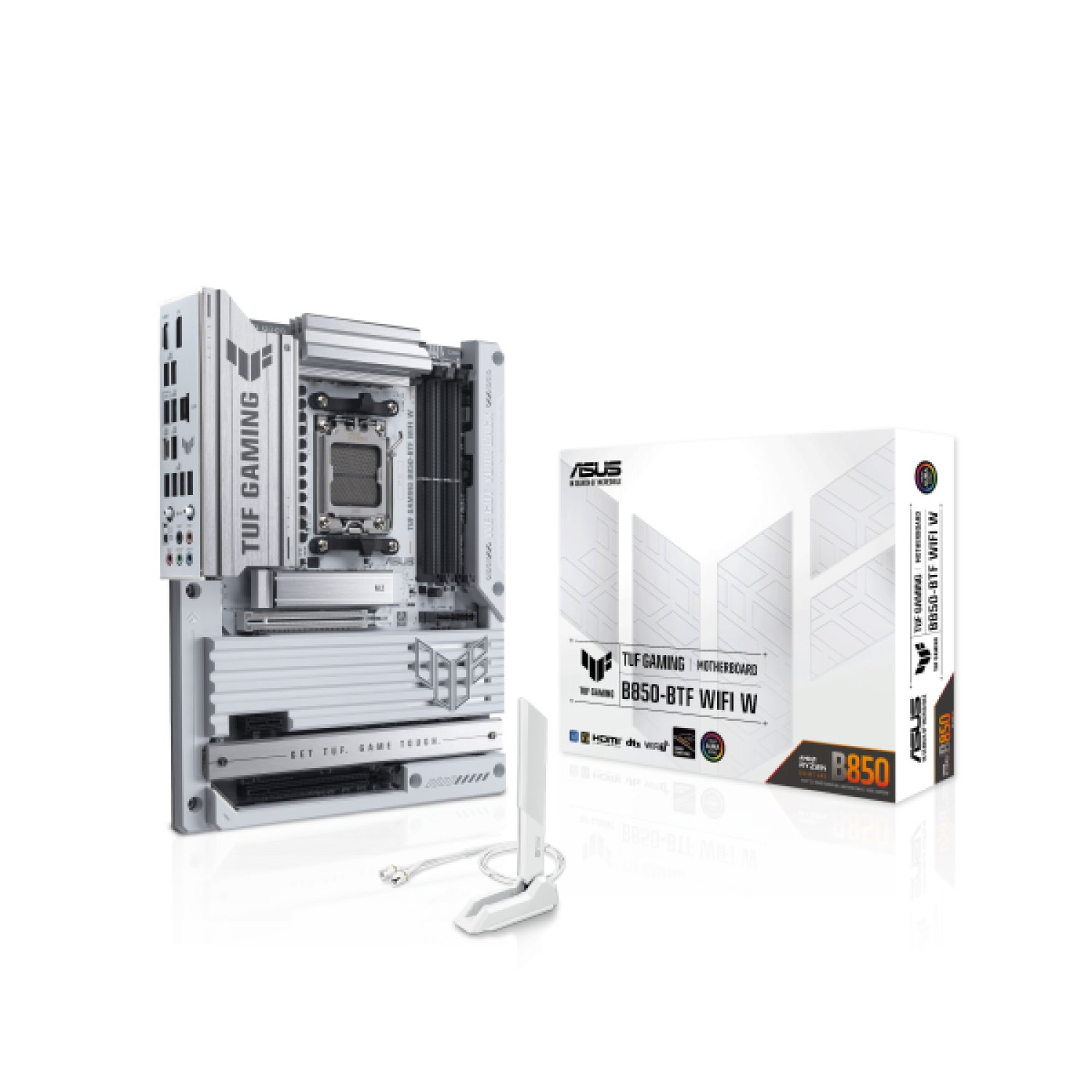 ASUS TUF Gaming B850-BTF · Placa Base AMD AM5 · ATX · WiFi
