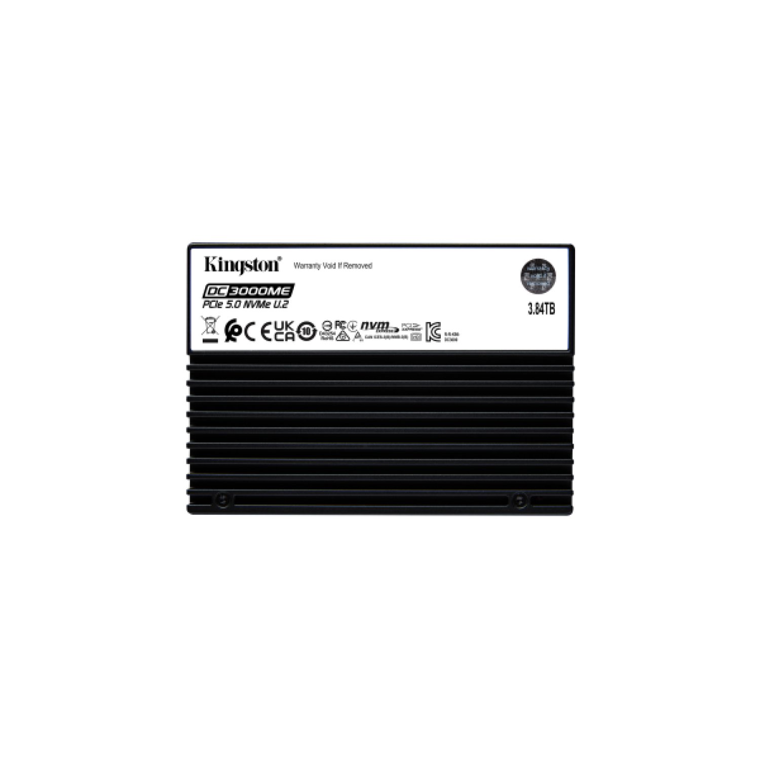 Kingston DC3000ME · 3,84TB · U.2 PCIe 5.0 NVMe · TCG Opal · Enterprise