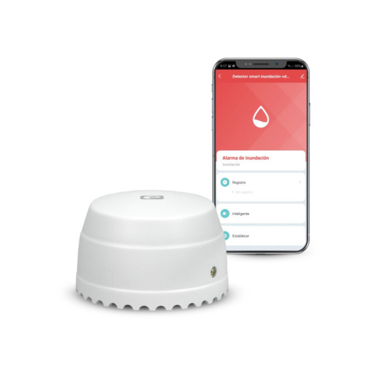 Garza Detector Inundación Smart · WiFi · Control Remoto